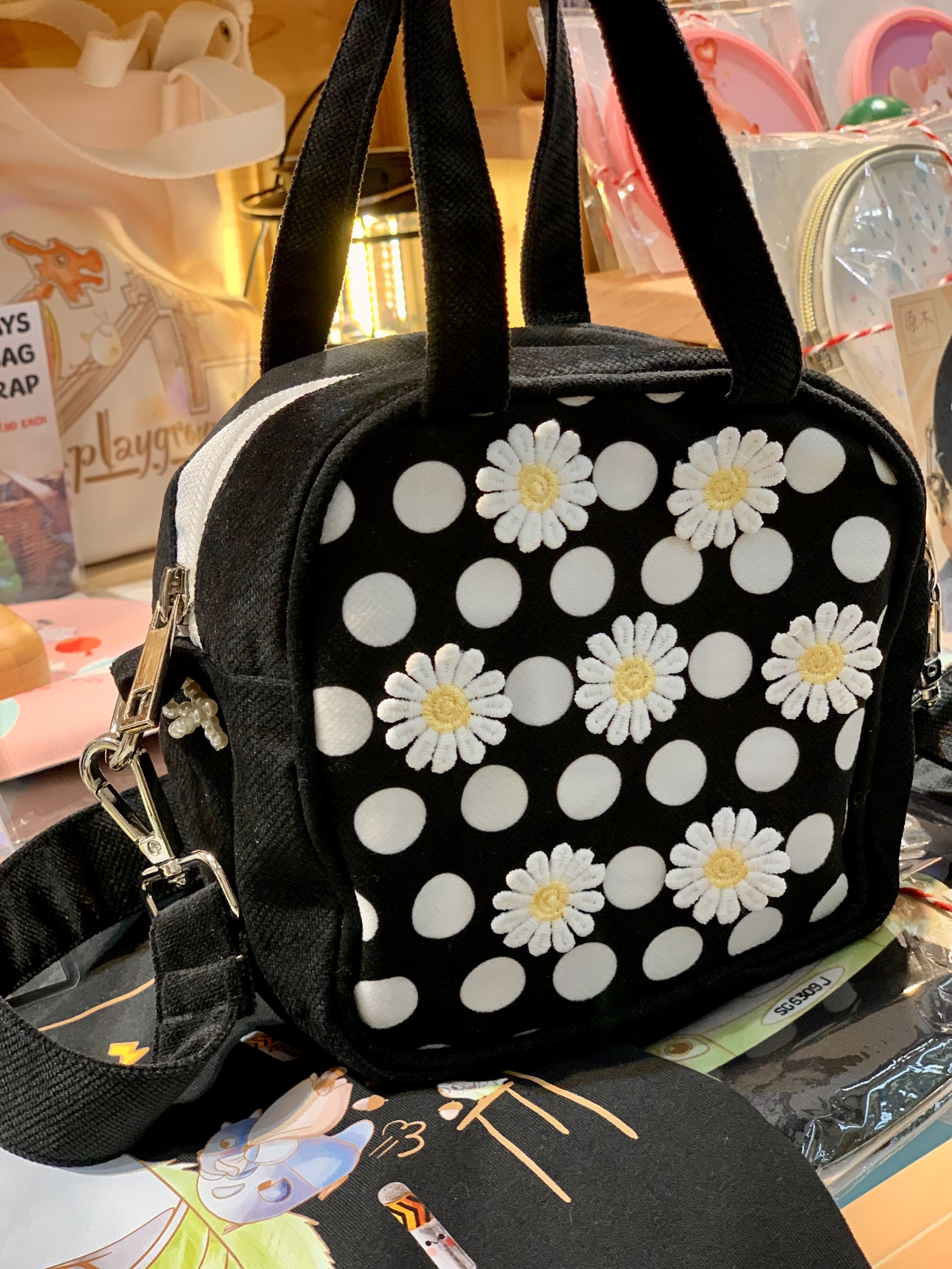 Genboku Mini Square Shoulder Bag Floral