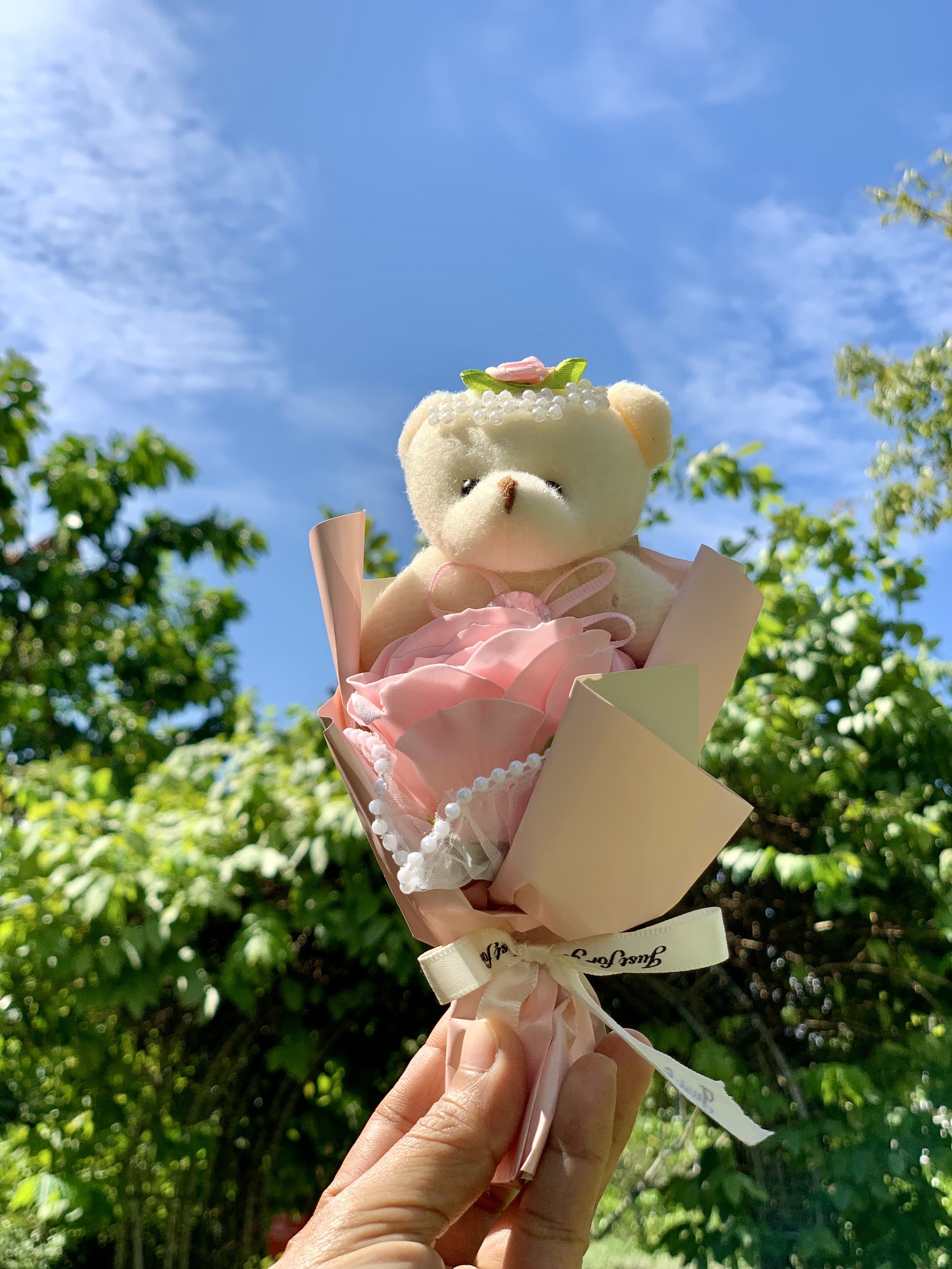 Soap Rose Pink Bouquet