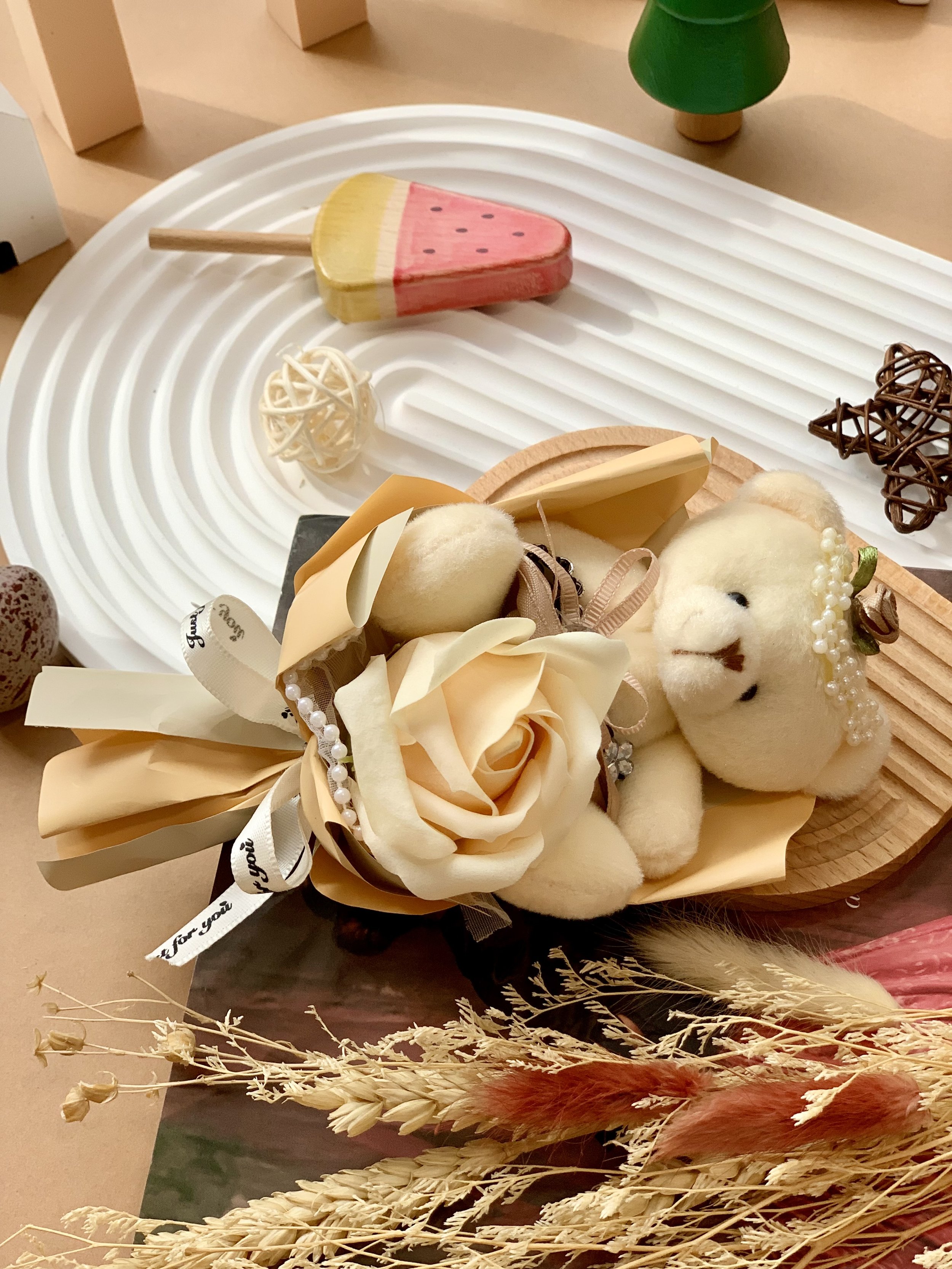 Soap Rose Sunshine Bouquet