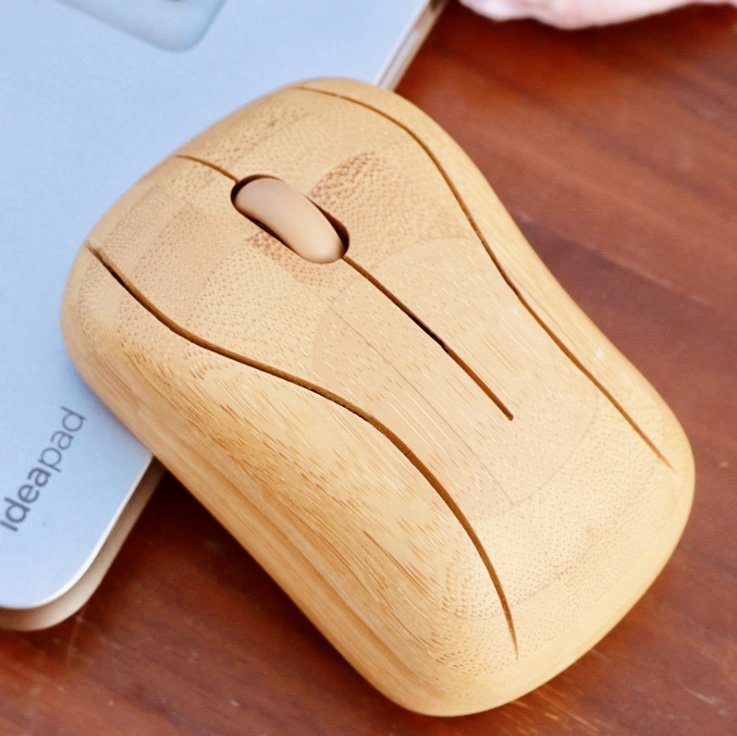 Handmade Bamboo Wireless Mouse