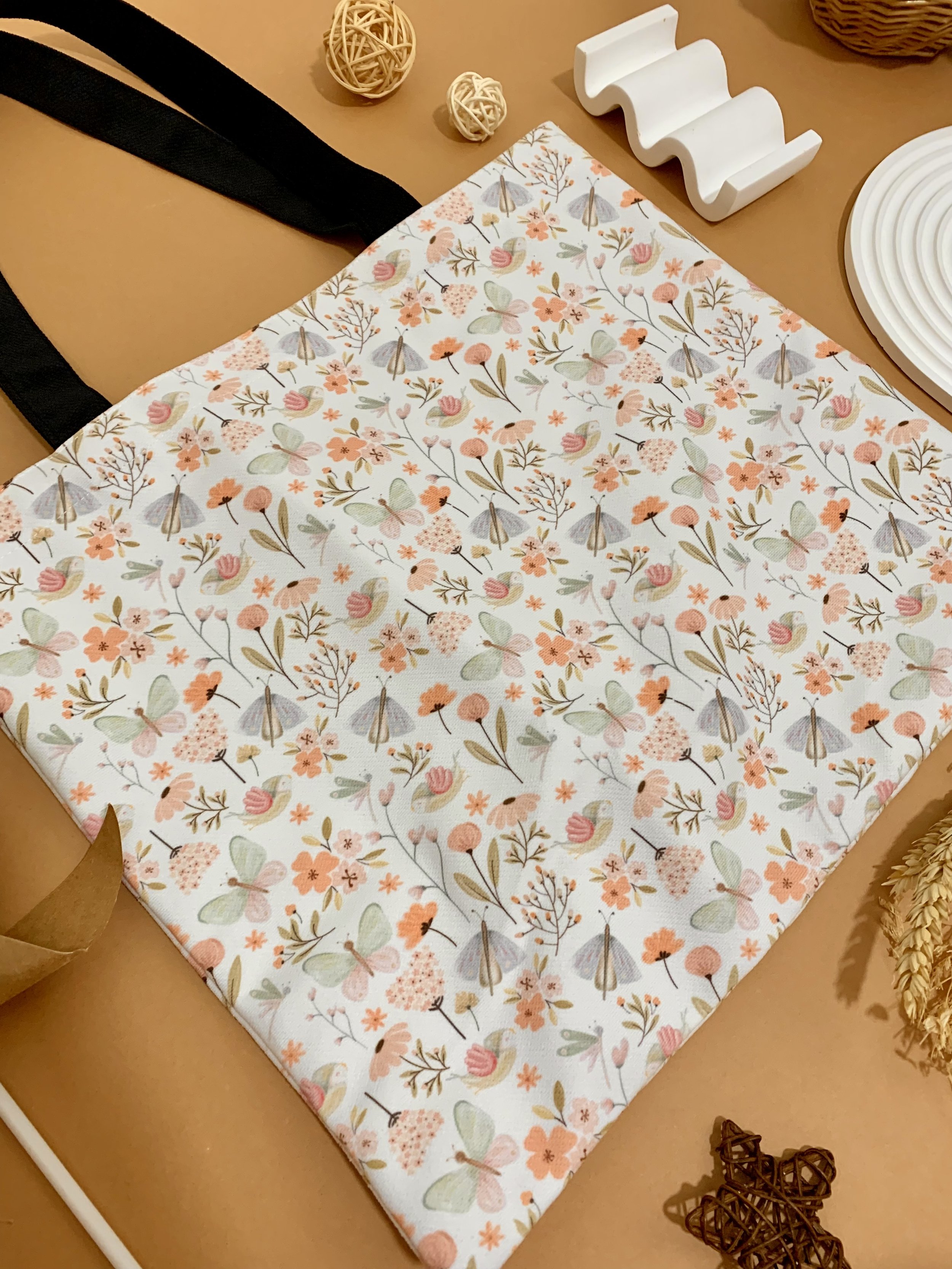 Genboku Tote Bag (Medium Size) 花香