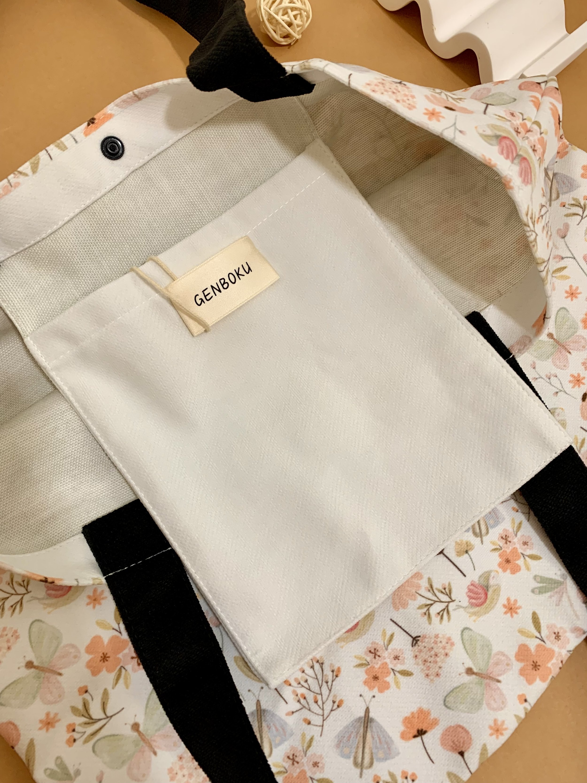 Genboku Tote Bag (Medium Size) 花香