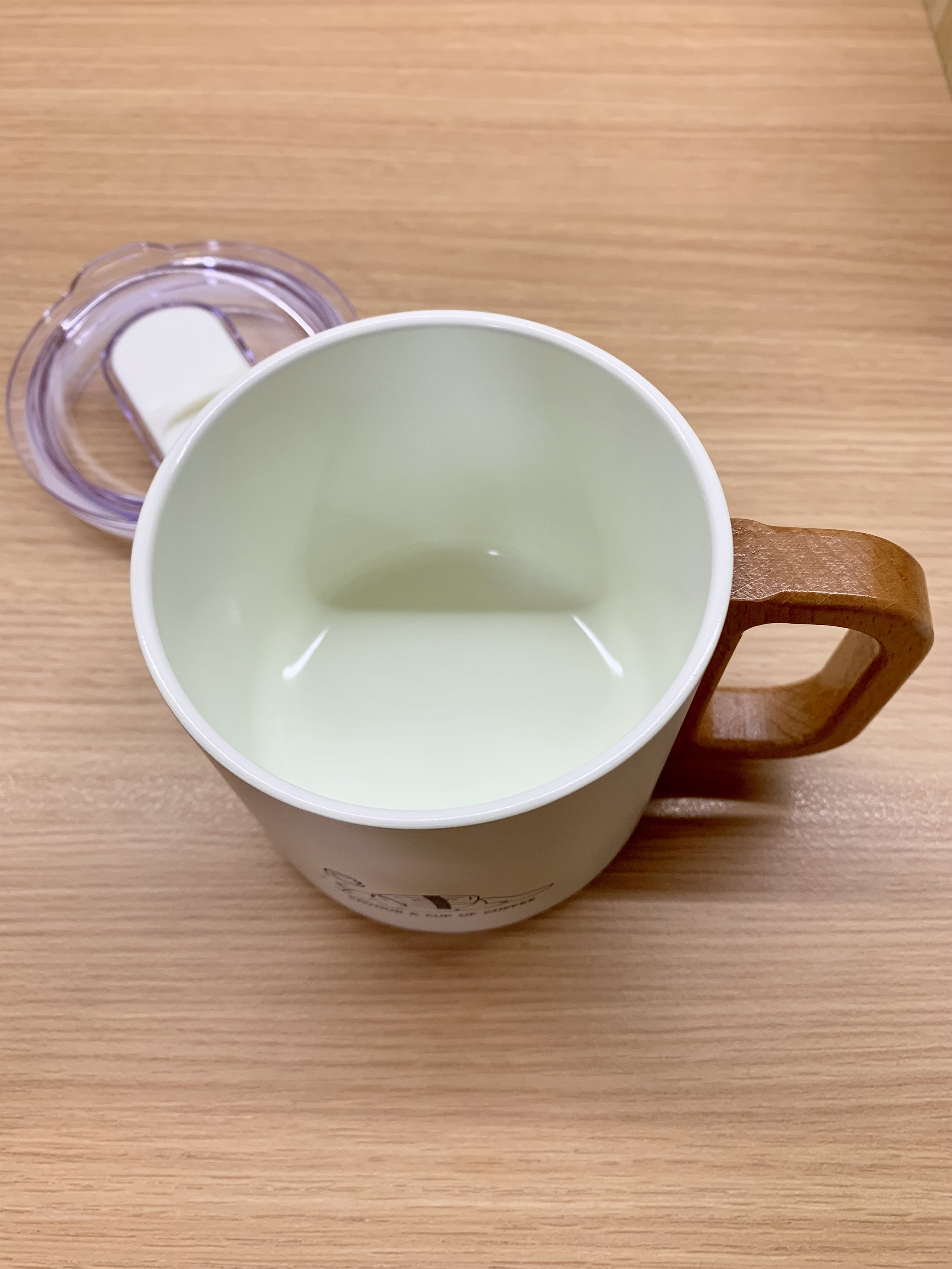 Genboku Ceramic Cup Tamago Cat, 310ml