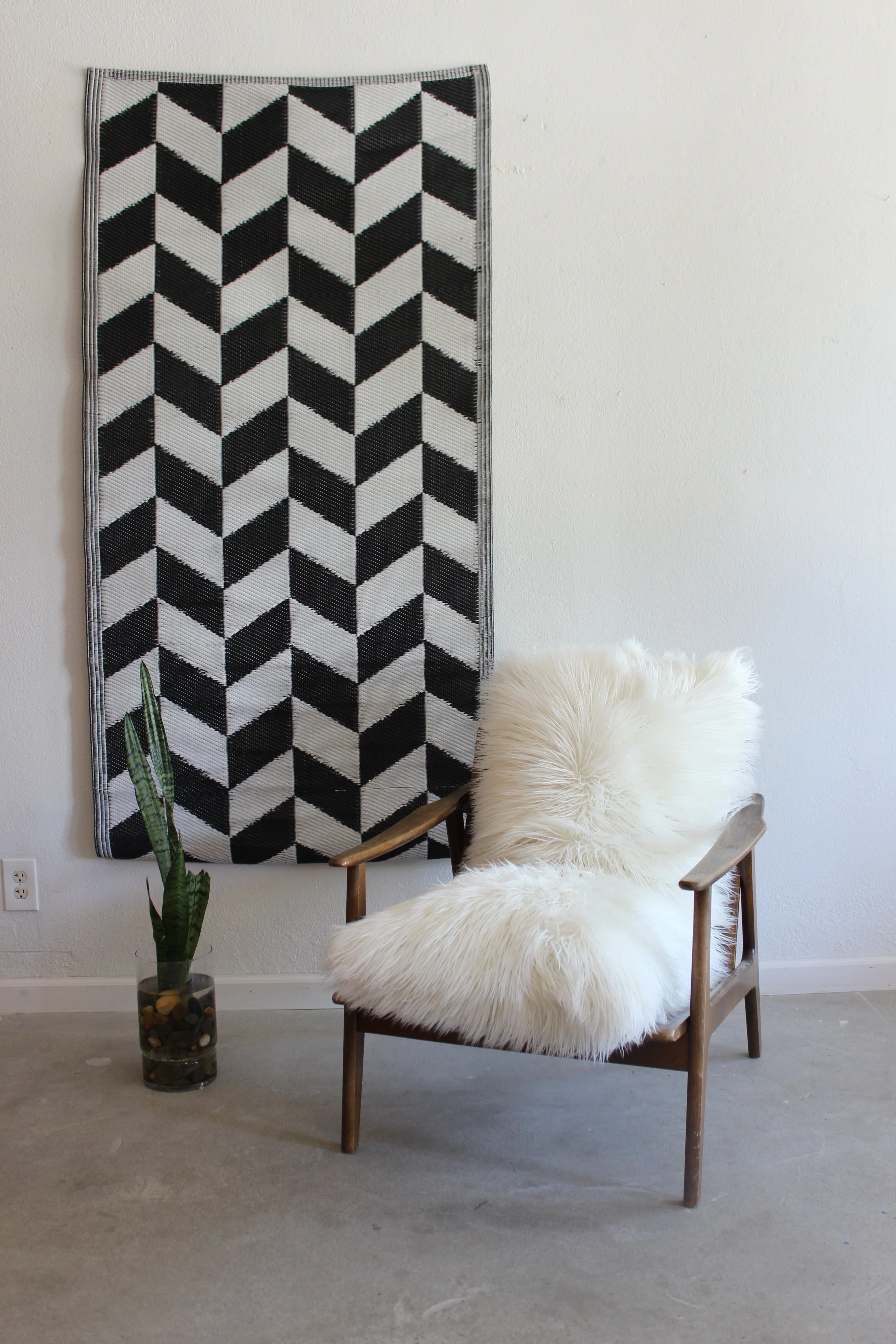 Vintage Scandanavian Captains Chair