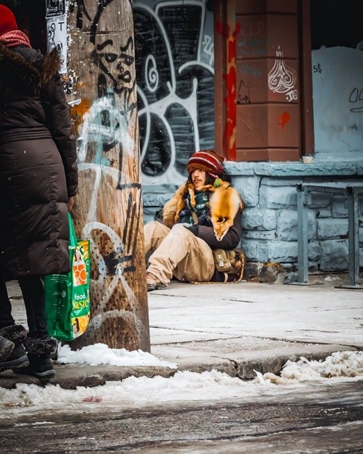 Street Art and Silence: A Winter Scene

Sometimes, you just need to tune out the noise and find your own peace. 

#StreetArt #Photography #Winter #Urban #Cityscape
#StreetArtAndSilence #WinterScene #UrbanPhotography #CityGraffiti
#SnowyStreet