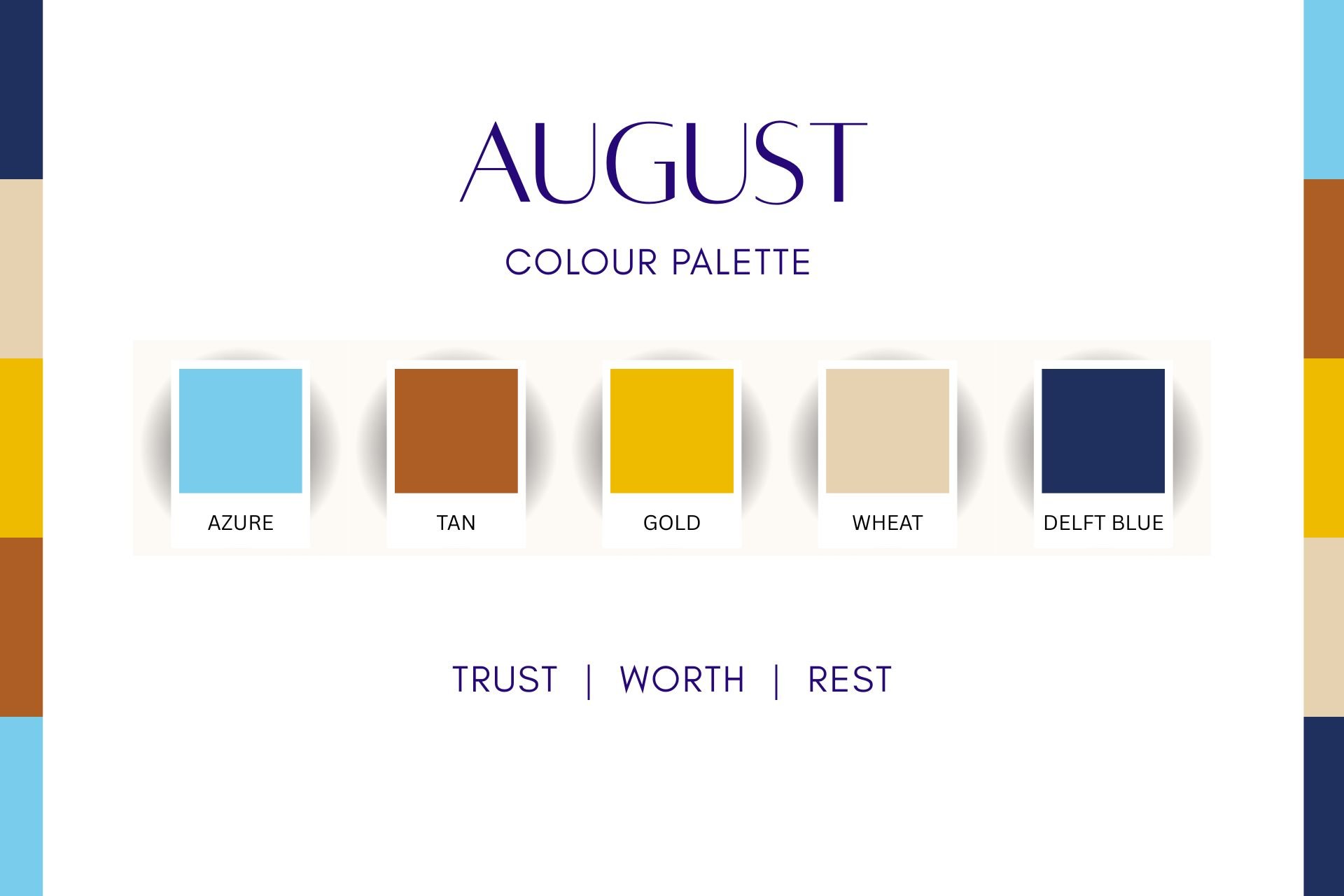 August Colour Palette: It’s Peak Manifesting Month! — Chromagik