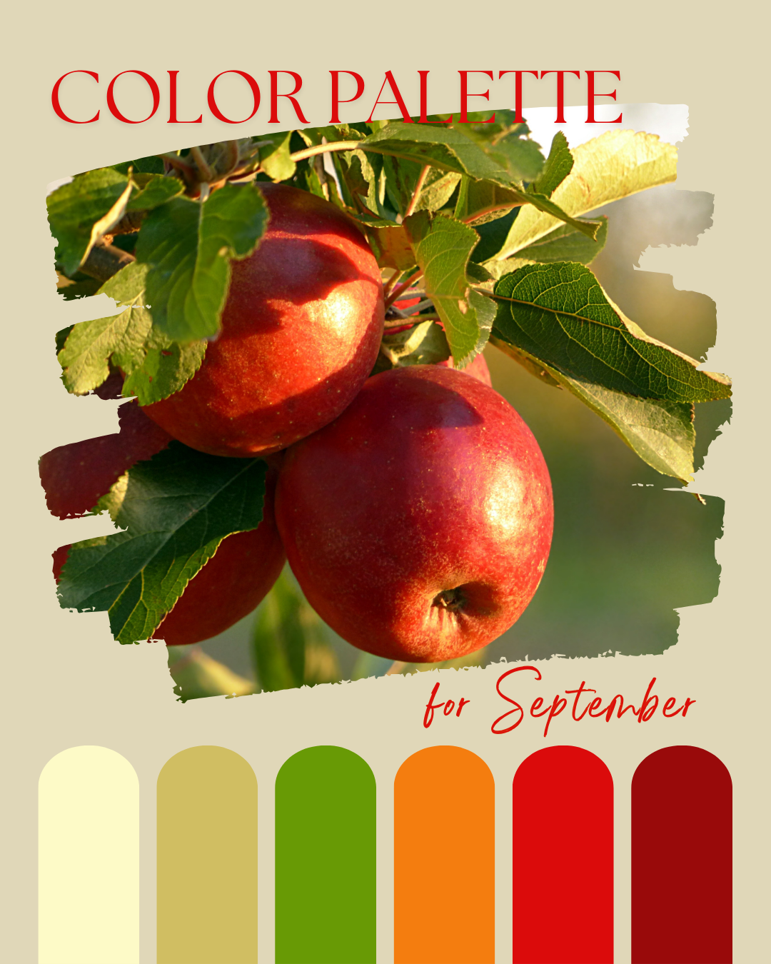 September Colour Palette — Chromagik