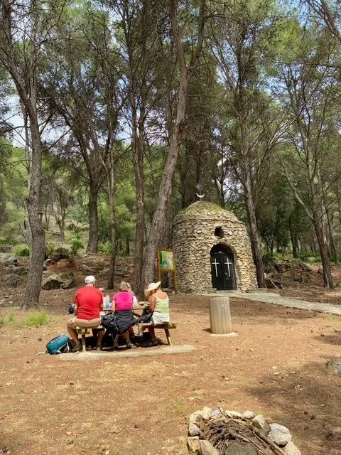 Forest Recreation Area -  Sierra de las Nieves National Park at the foot of the Sierra Blanca, Malaga Province, Andalucia.