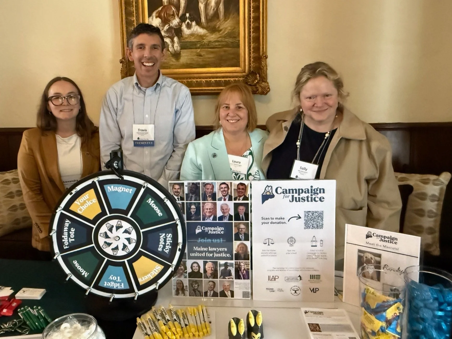 Cabinet Members represent the Campaign at the Summer Bar Conference