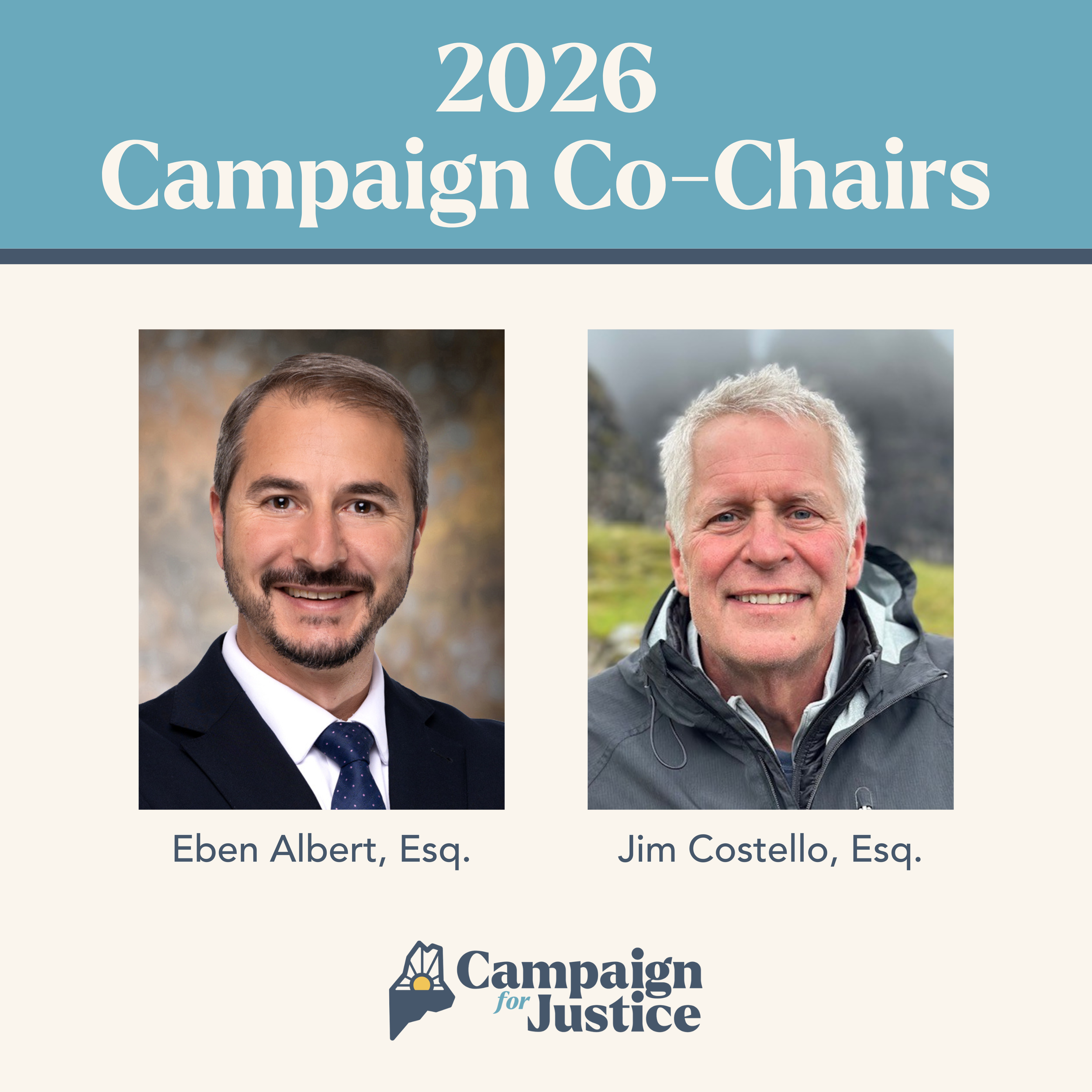 2026 Campaign Co-Chairs Announced