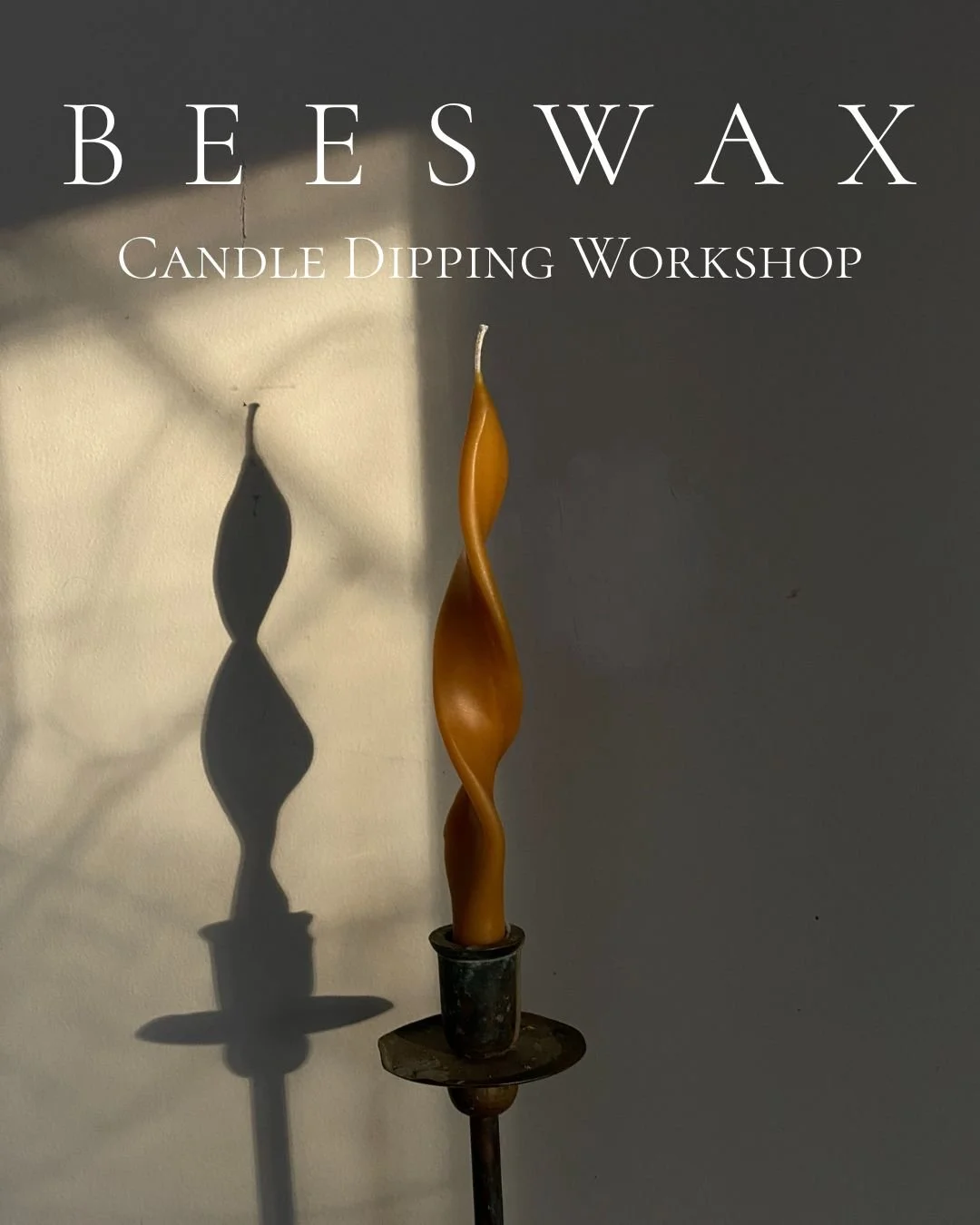 Beeswax Candle Dipping Workshop
