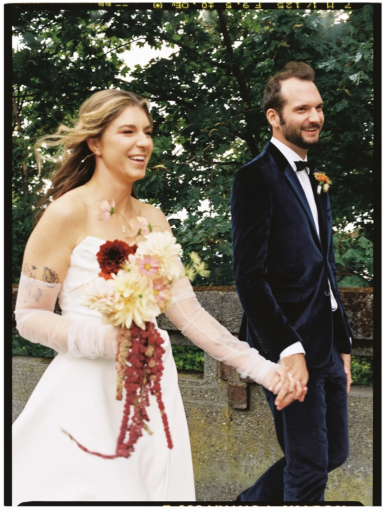 Wedding flowers from local flower farm and floral designer in the Port Townsend area.