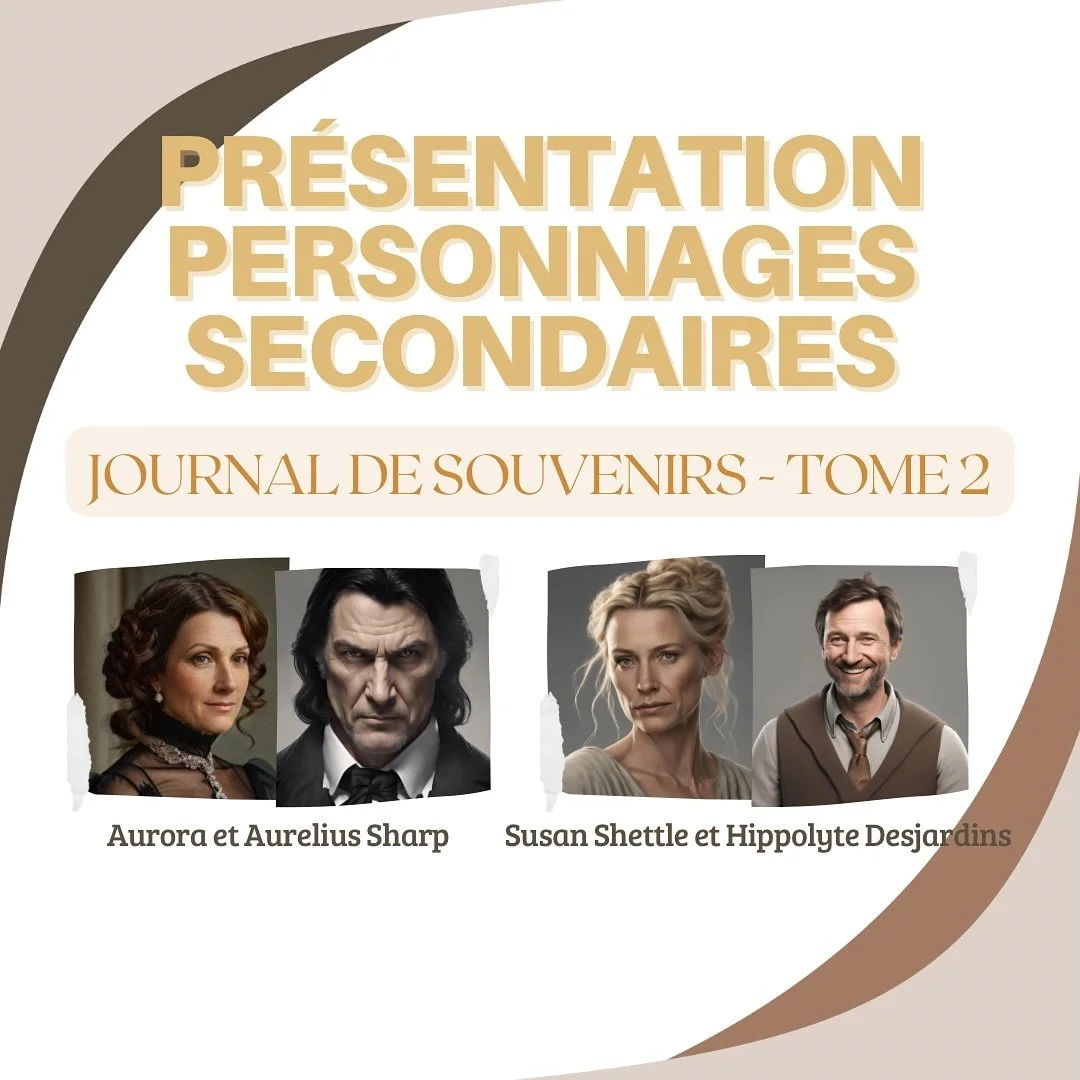 Pr&eacute;sentation des personnages secondaires du tome 2, journal de souvenirs, les parents des protagonistes !

🪄Aurora Sharp
Nous avons d&eacute;j&agrave; crois&eacute; la m&egrave;re d&rsquo;Aesop Sharp dans le tome 1,  durant  l&rsquo;adolescen