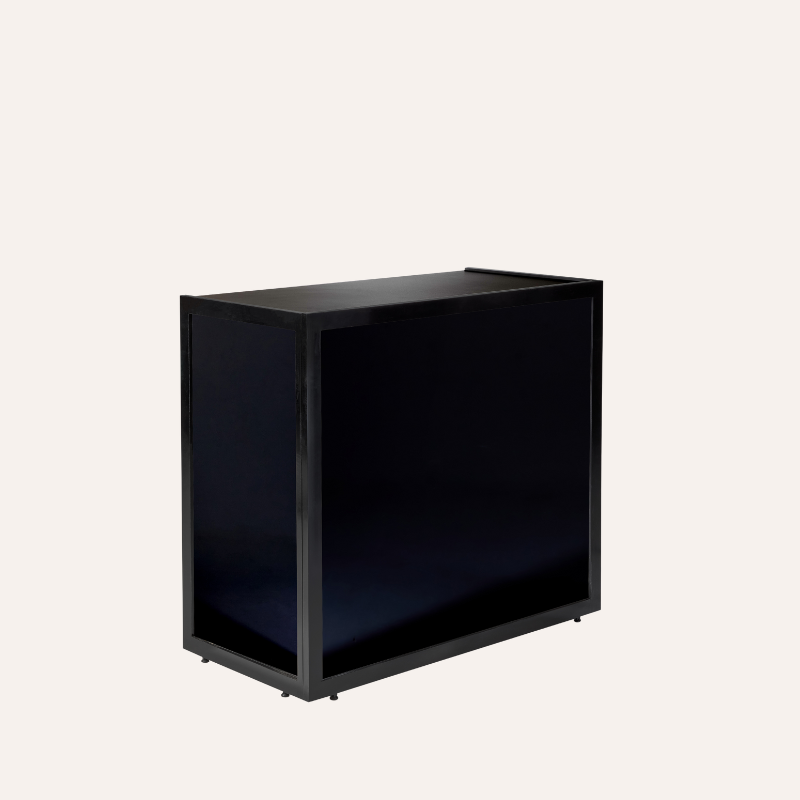 122cm (4ft) Gloss Black Express Bar