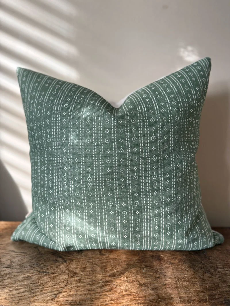 Parker & Jules - Green Birdlip Stripe