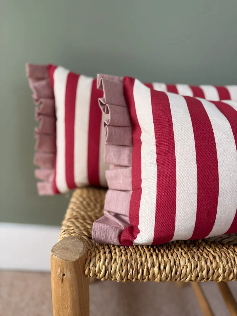 Alice Palmer red tangier stripe