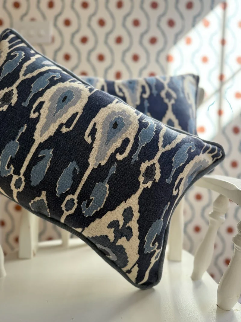 GP&J IKAT Bokhara fabric