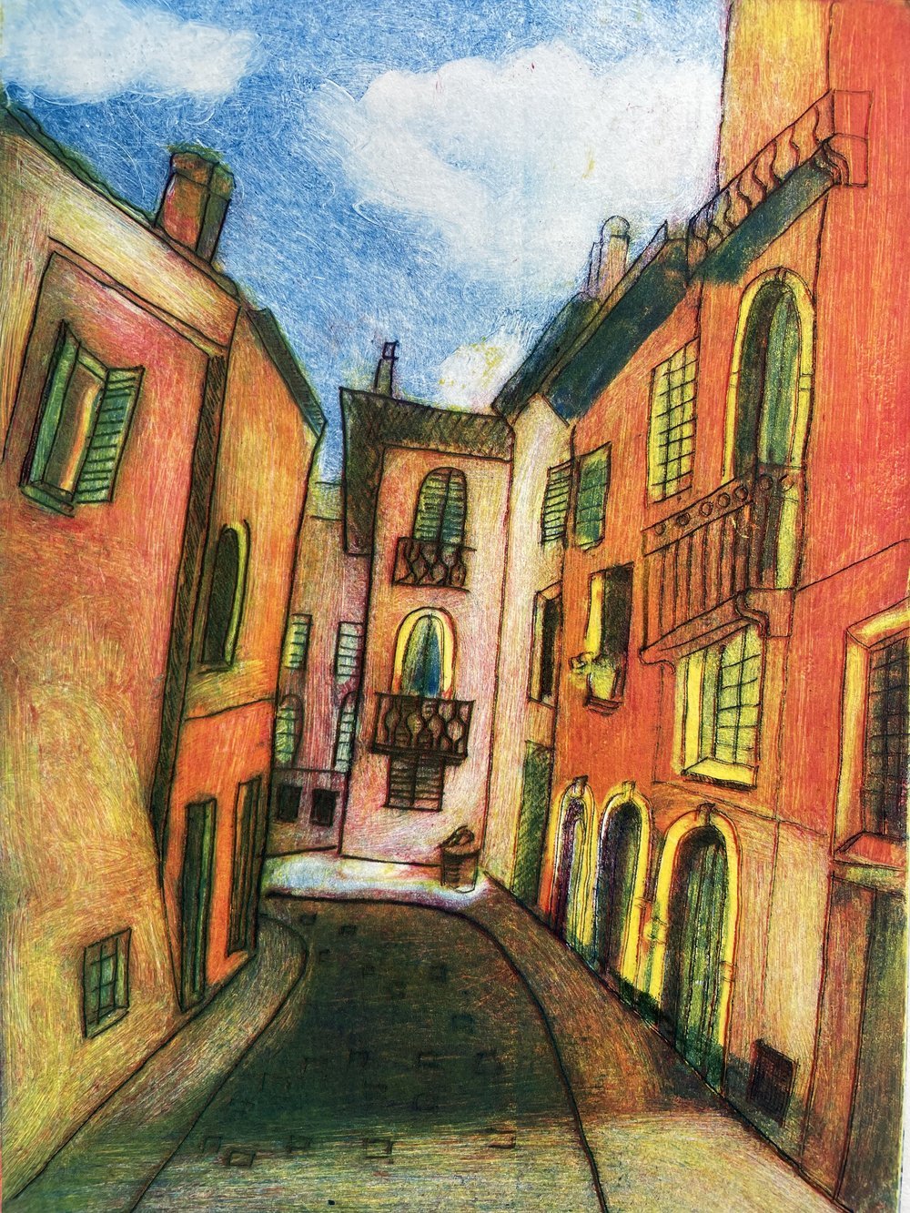 "Street in Verona" by Nina Muys
