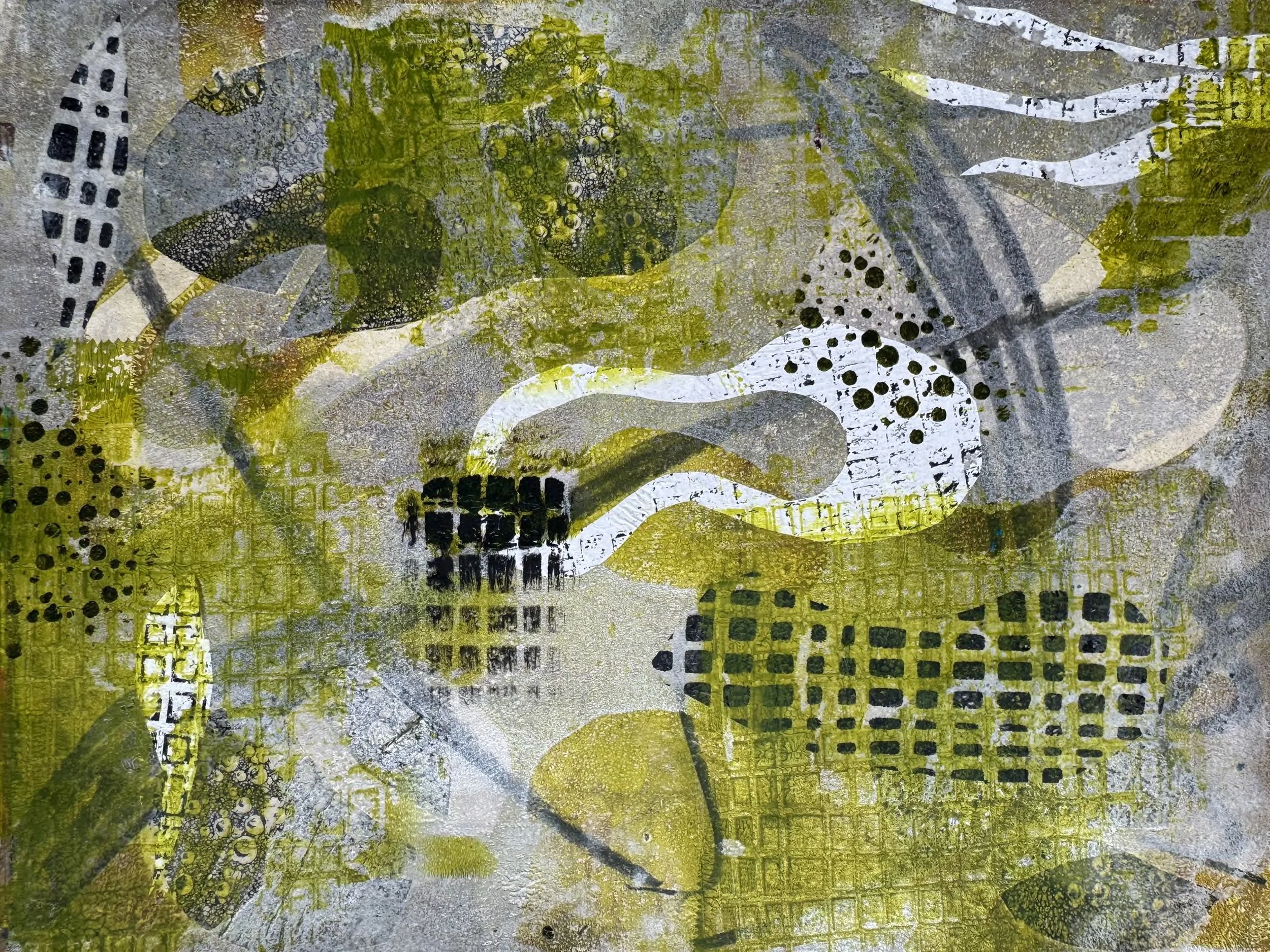 Monoprint Magic - Intro to Gel Plate Printing with Jennifer Singh - 3 Sessions