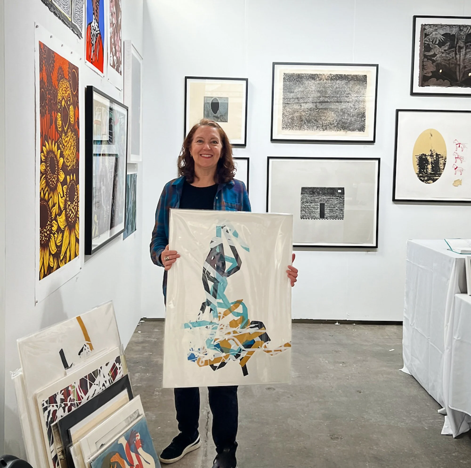 at Baltimore Print Fair with Pyramid.jpg