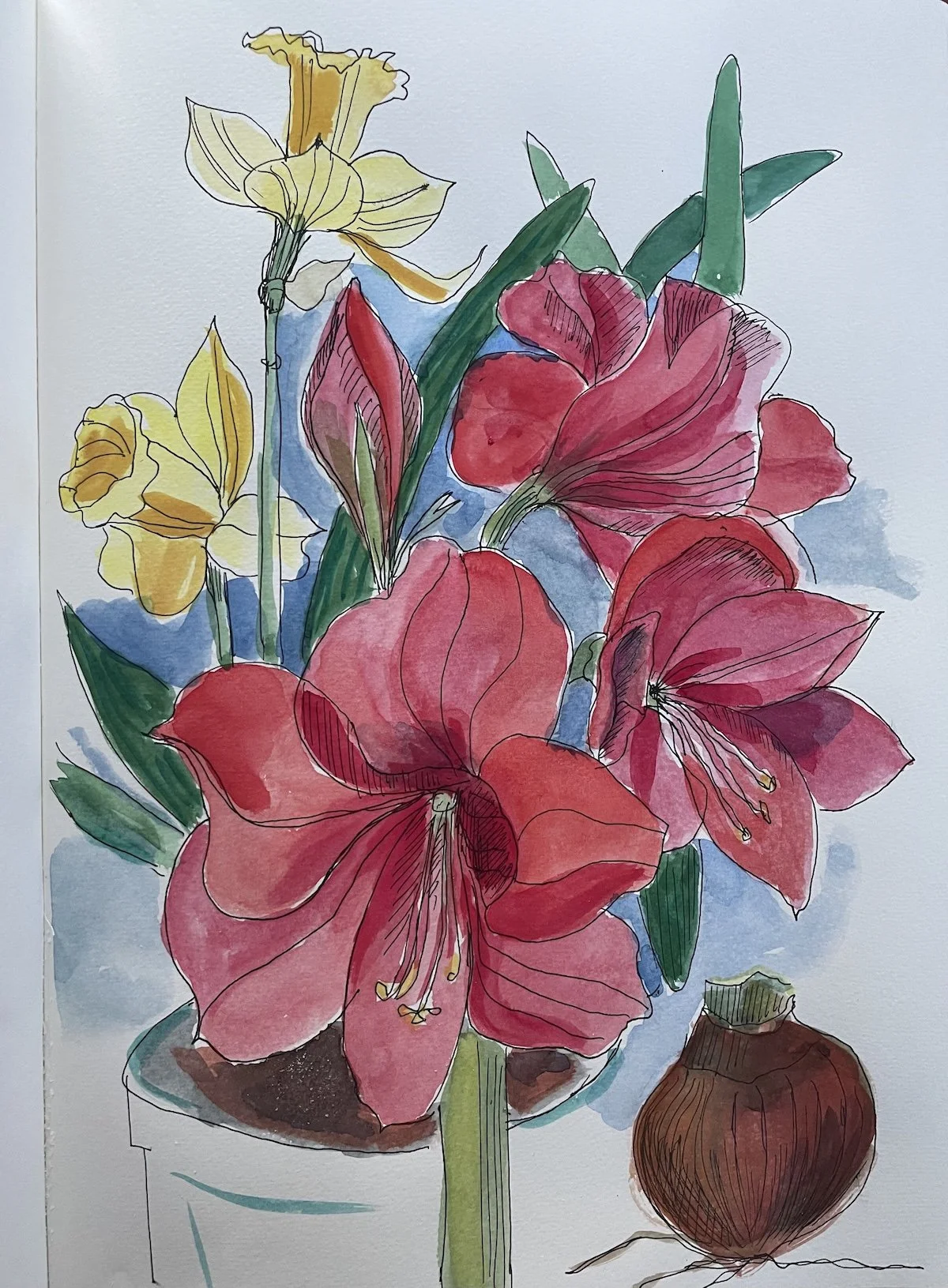 Watercolor with Nina Muys