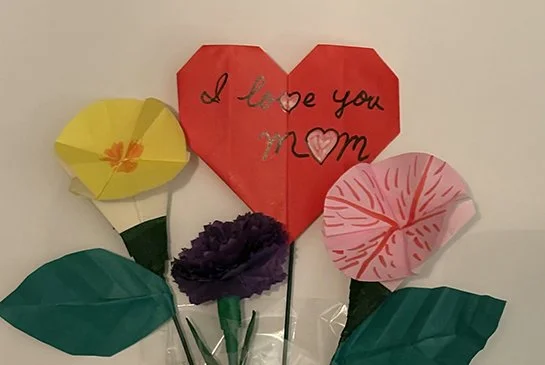 Origami Flower Bouquet for the Mother’s Day with Naoko Kamioka