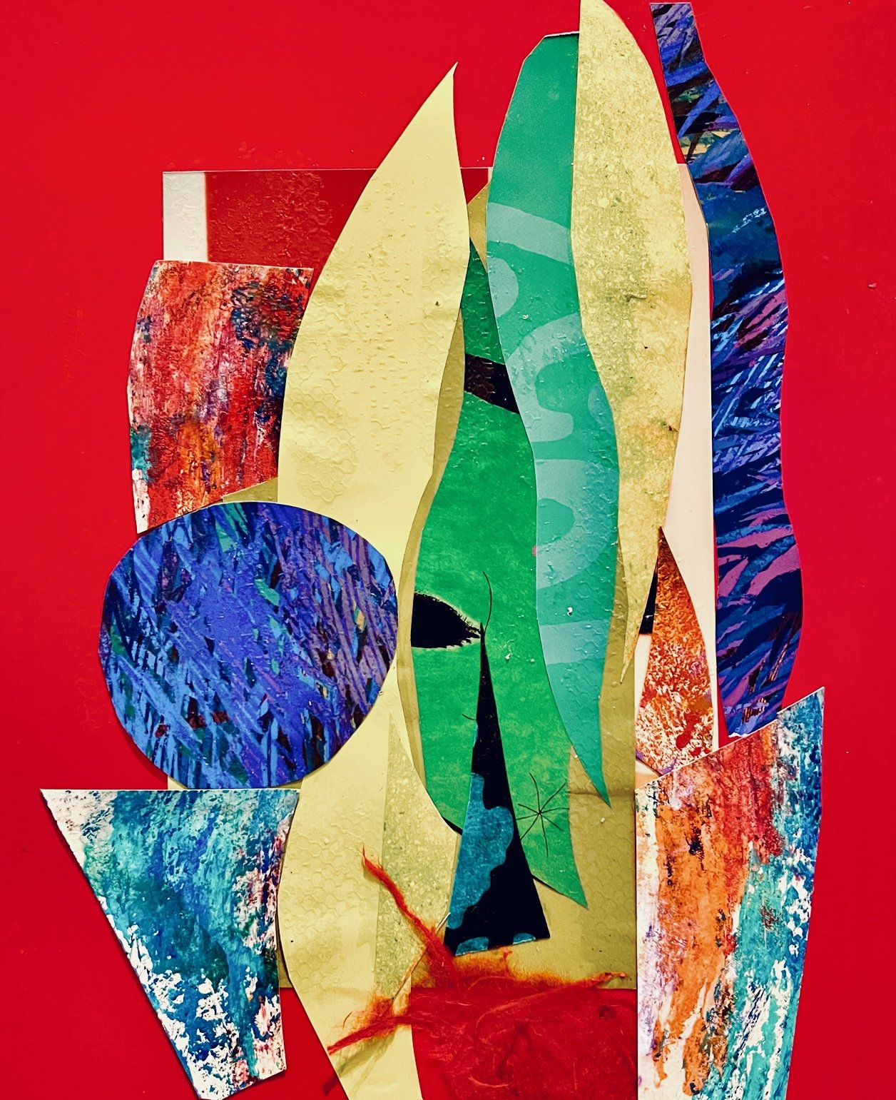 Monoprint To Painting with Sarah Barzmehri 