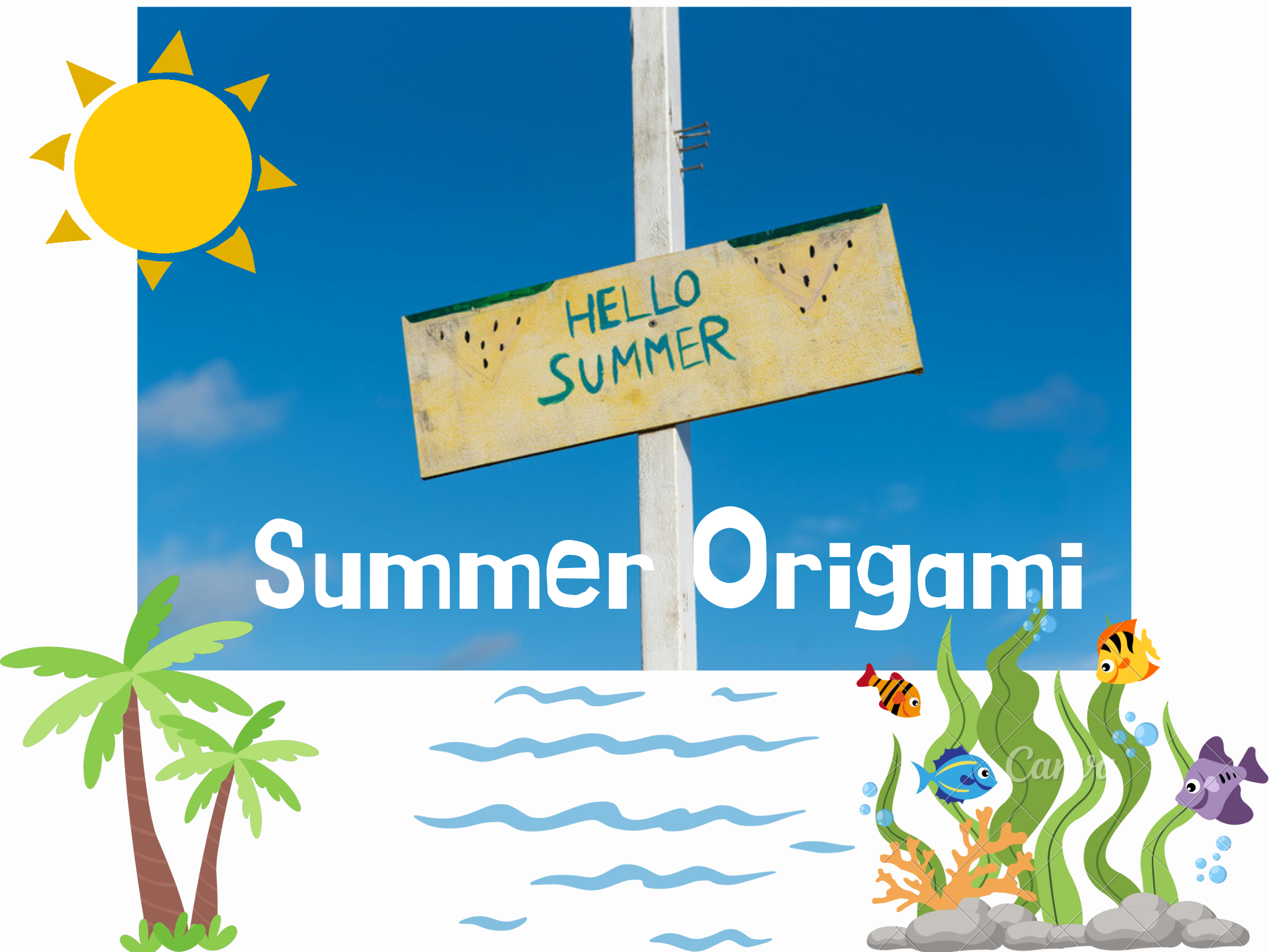 Sip and Fold Summer Origami with Naoko Kamioka