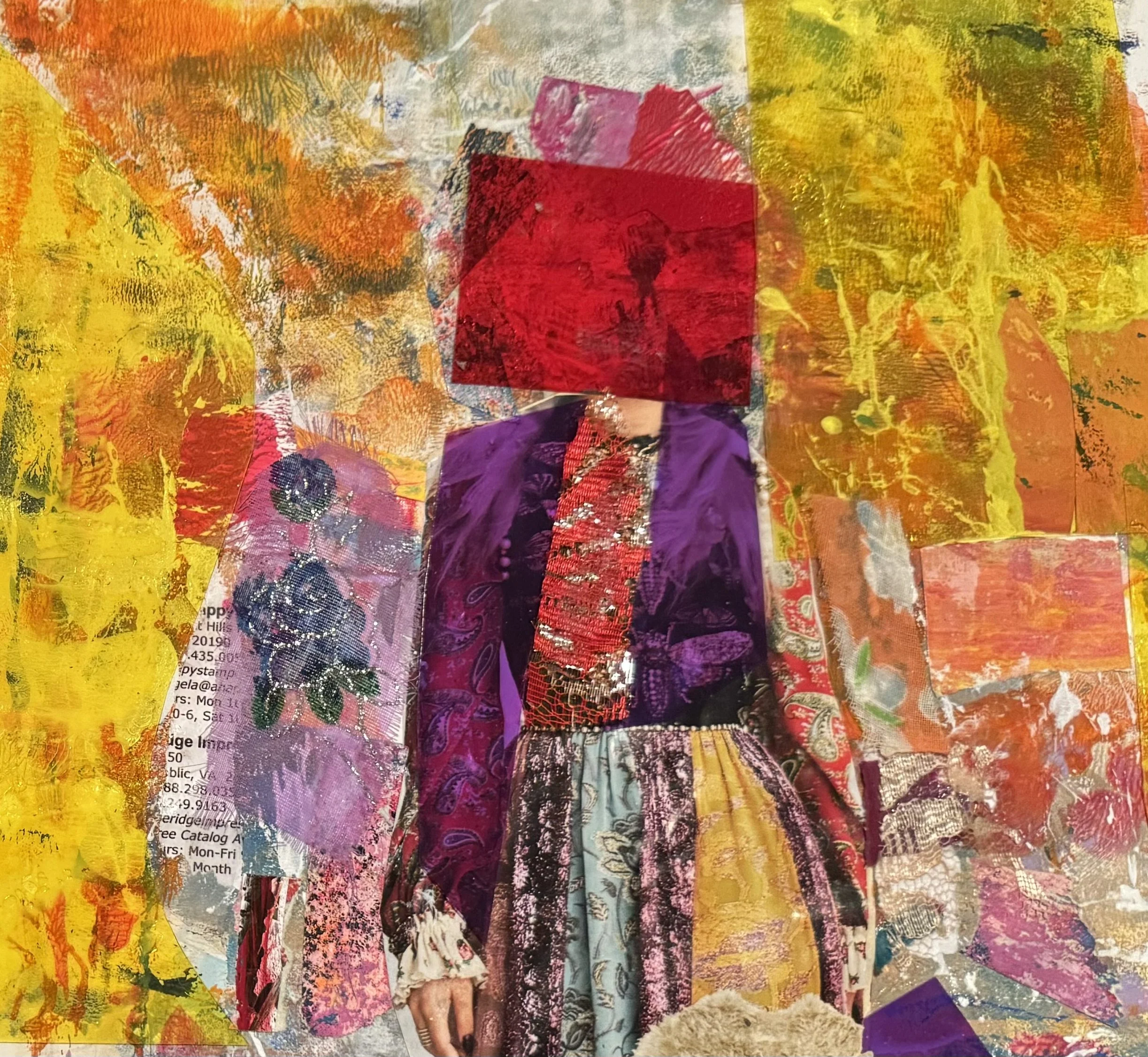 Mixed Media Collage & Relief with Sarah Barzmehri