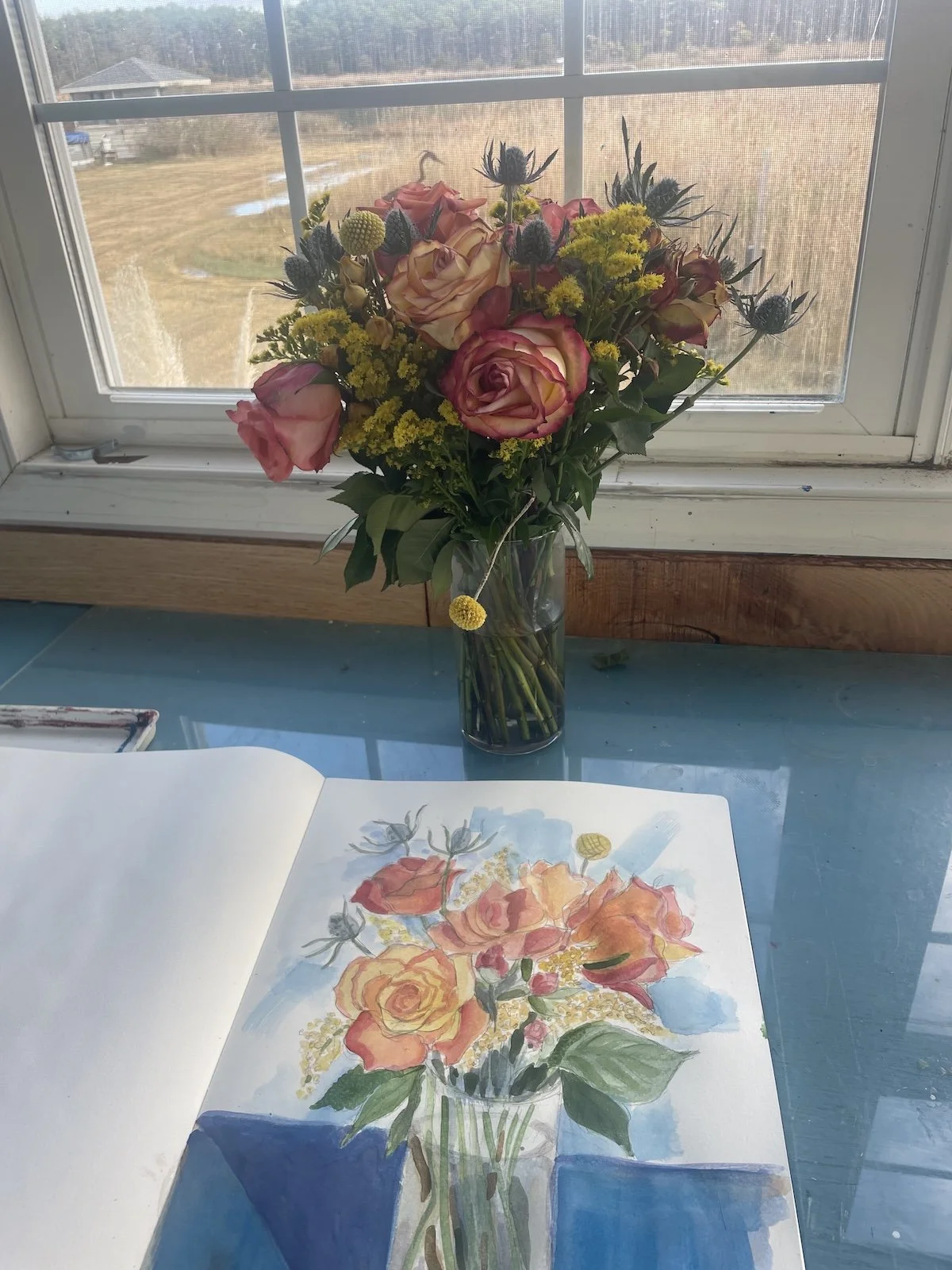 Beginning/Intermediate Watercolor Workshop with NIna Muys