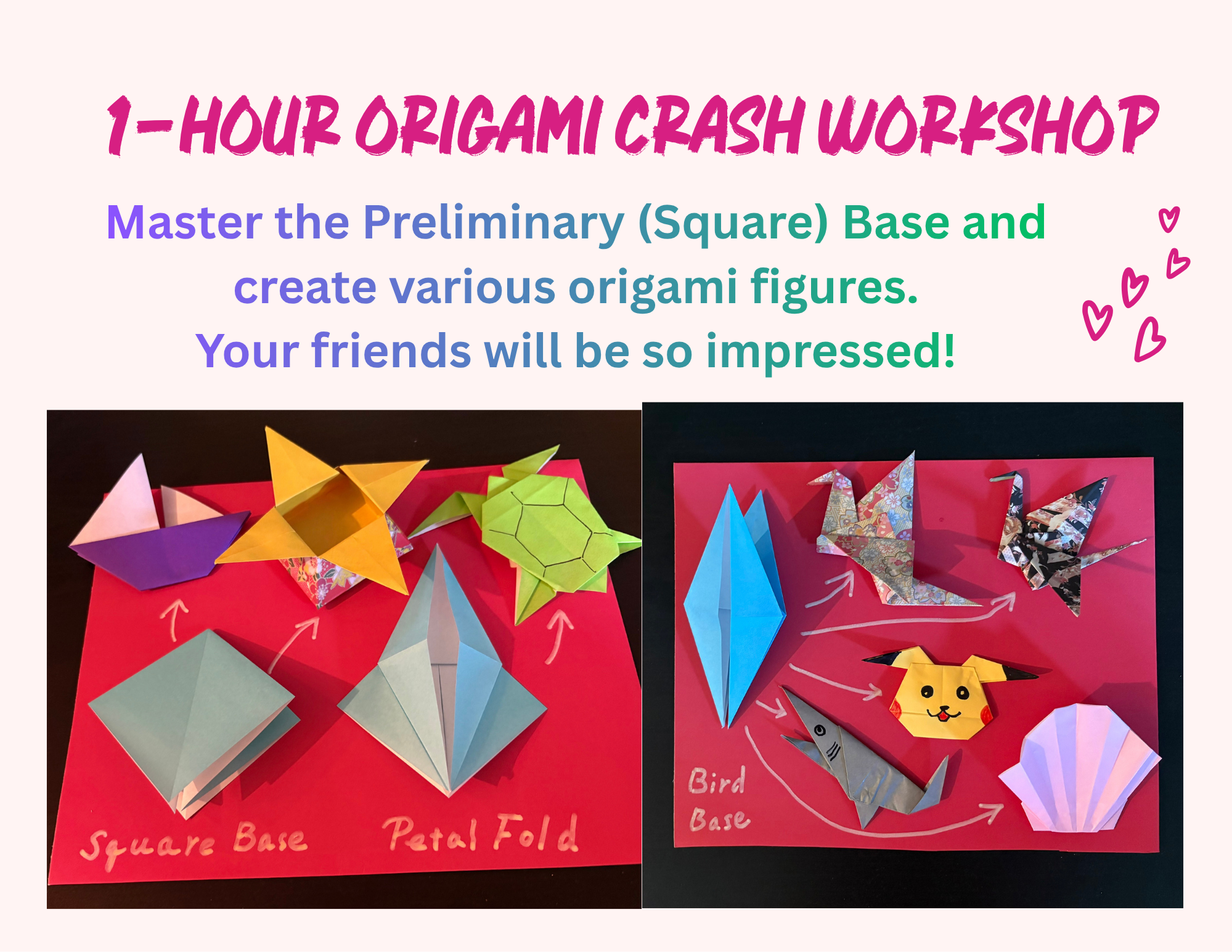 1-Hour Origami Crash Workshop