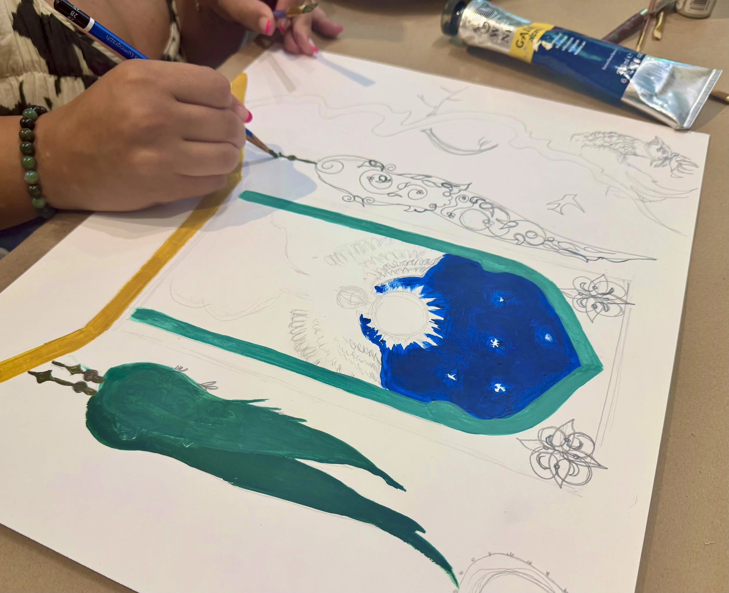 Modern Persian Miniature Painting with Sarah Barzmehri