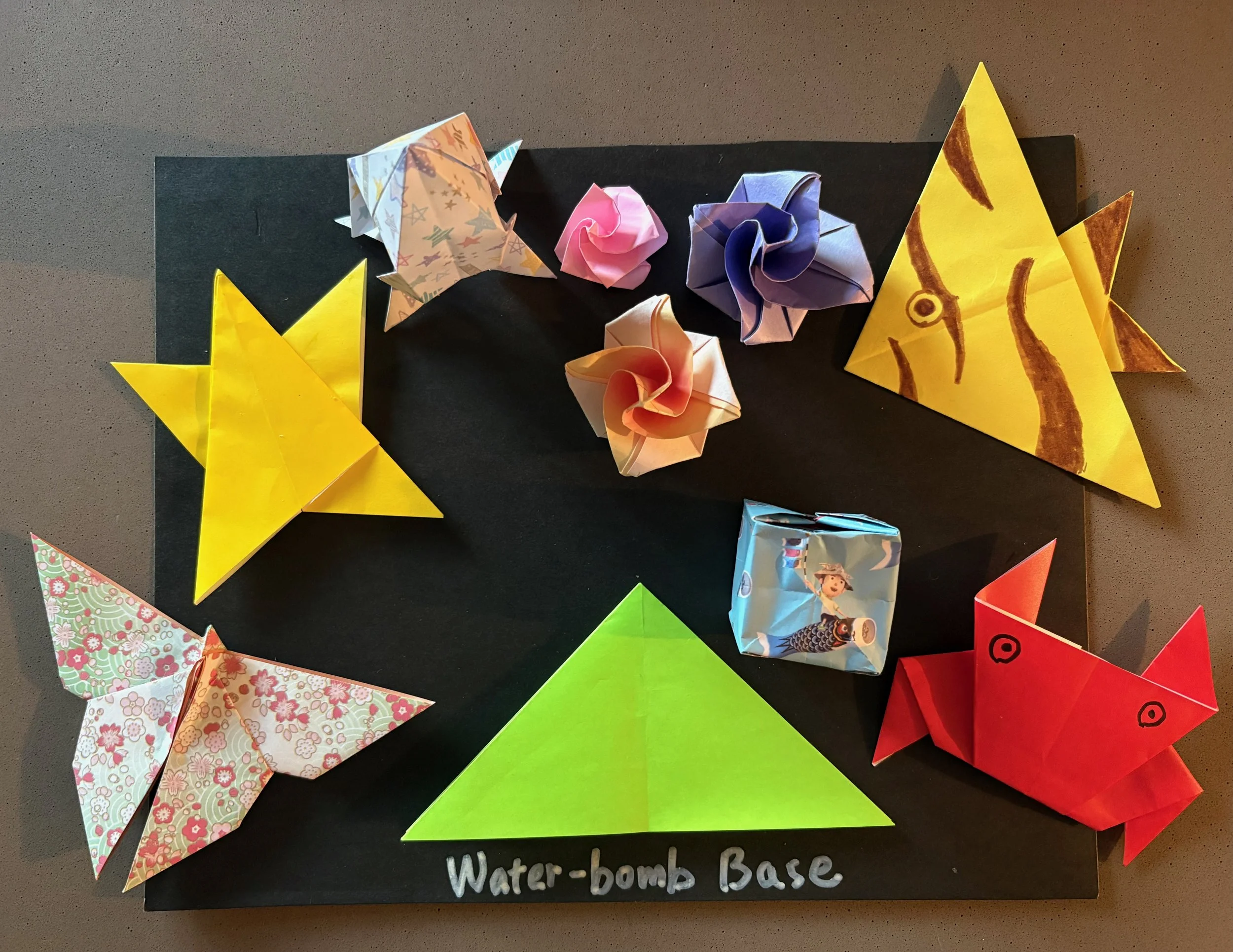 Sip and Fold 1-Hour Origami Crash Workshop Part 2: Waterbomb Base with Naoko Kamioka