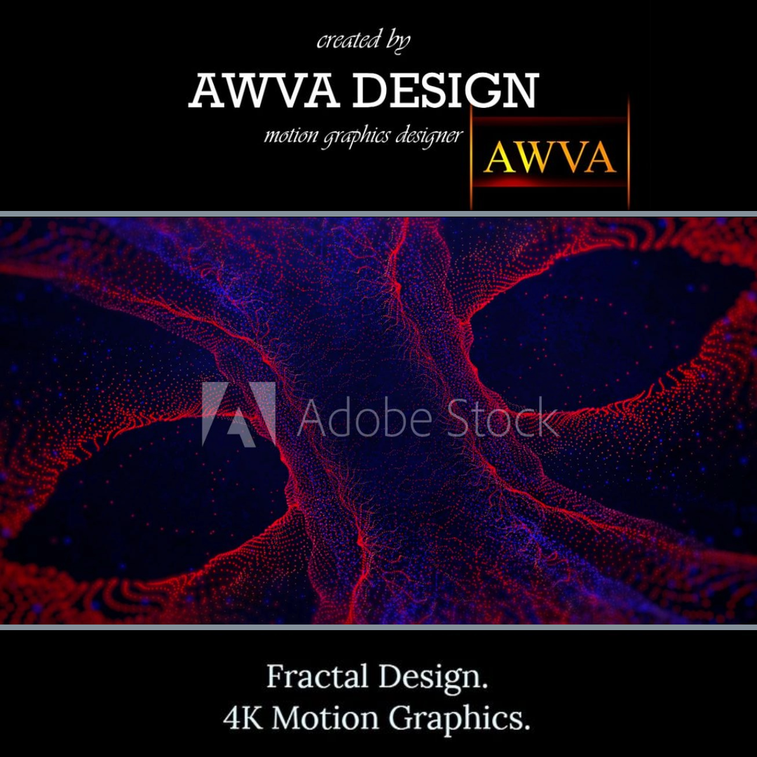 Particle Fractal Face Animation