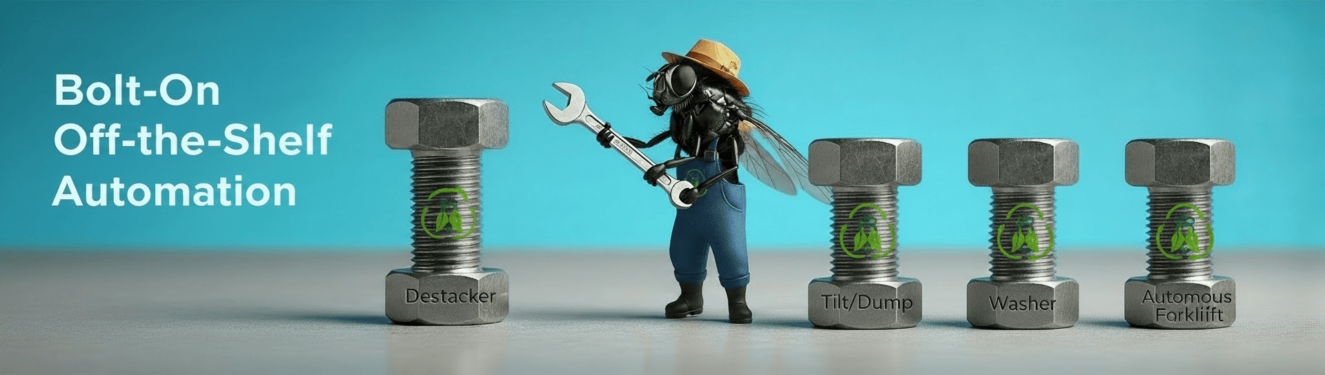 Black Soldier Fly Farming: From Manual to Scalable – The Bolt-On Off-the-Shelf Automation Approach