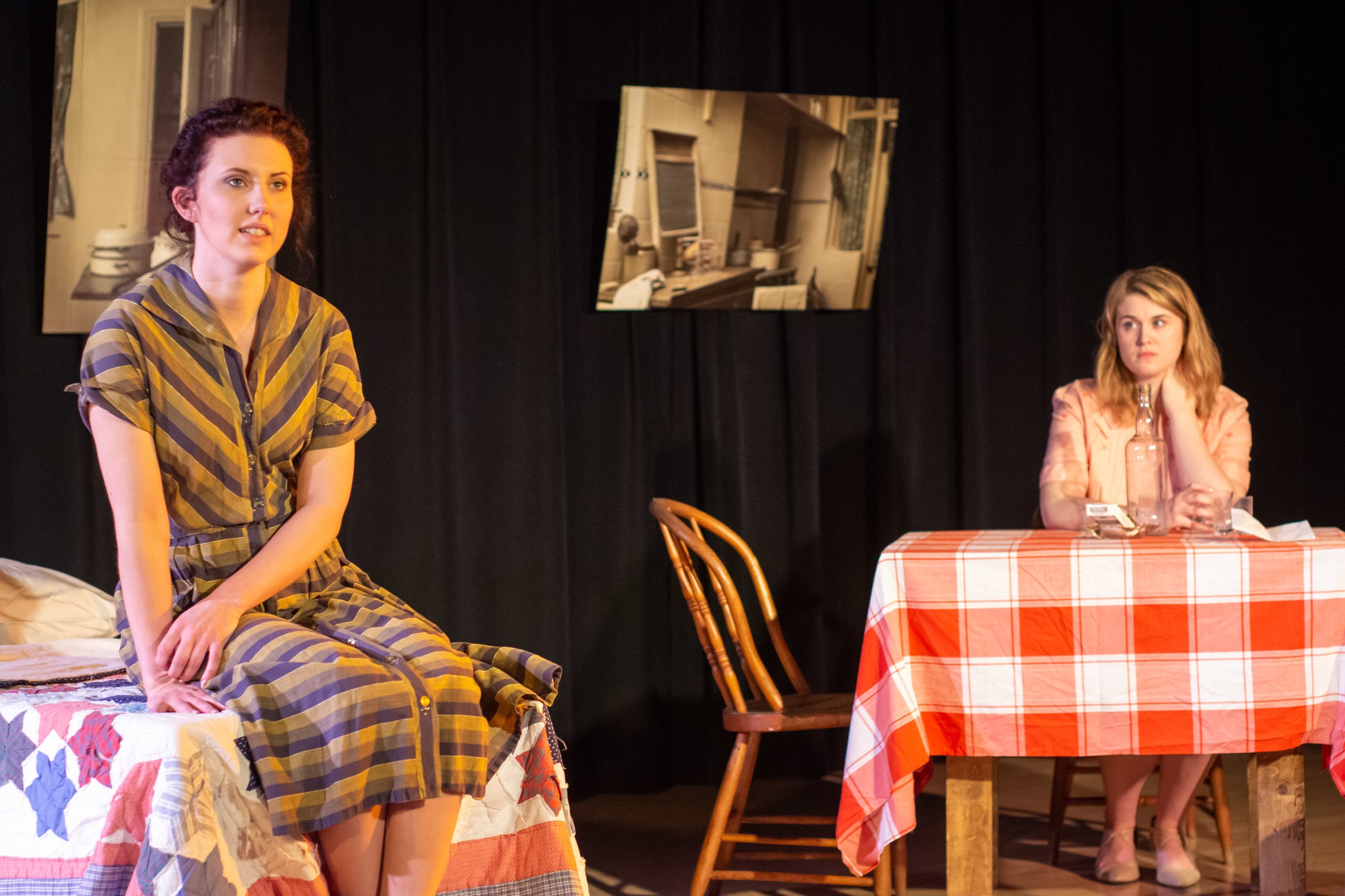 Jessica Leigh and Kelsey Loeslie in scenes from Andre Previn's A Streetcar Named Desire (2018)
Photo: Sally Horowitz