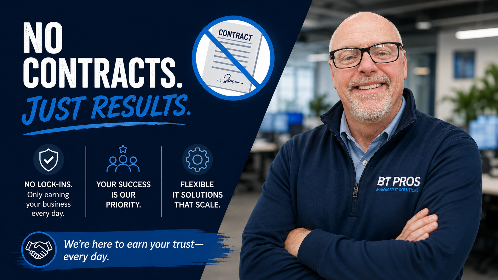No Contracts At BTPros