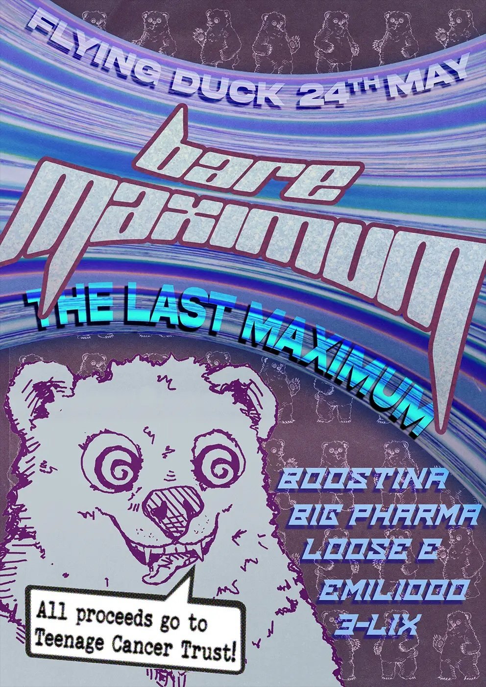 Bare Maximum: THE LAST MAXIMUM (charity fundraiser!)