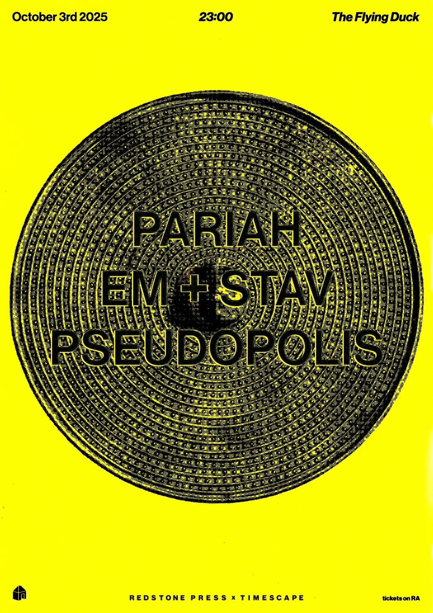 Redstone Press & Timescape - Pariah, EM+STAV, Pseudopolis