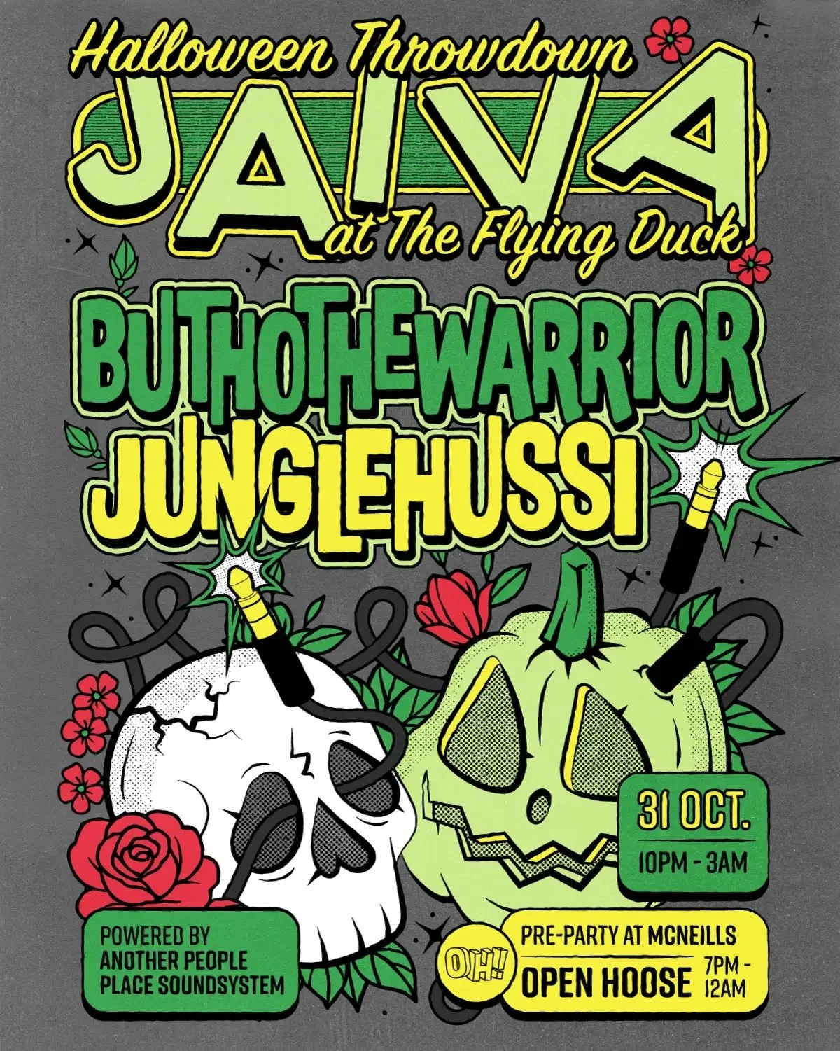 JAIVA HALLOWEEN THROWDOWN PLANTS/FLOWERS THEME