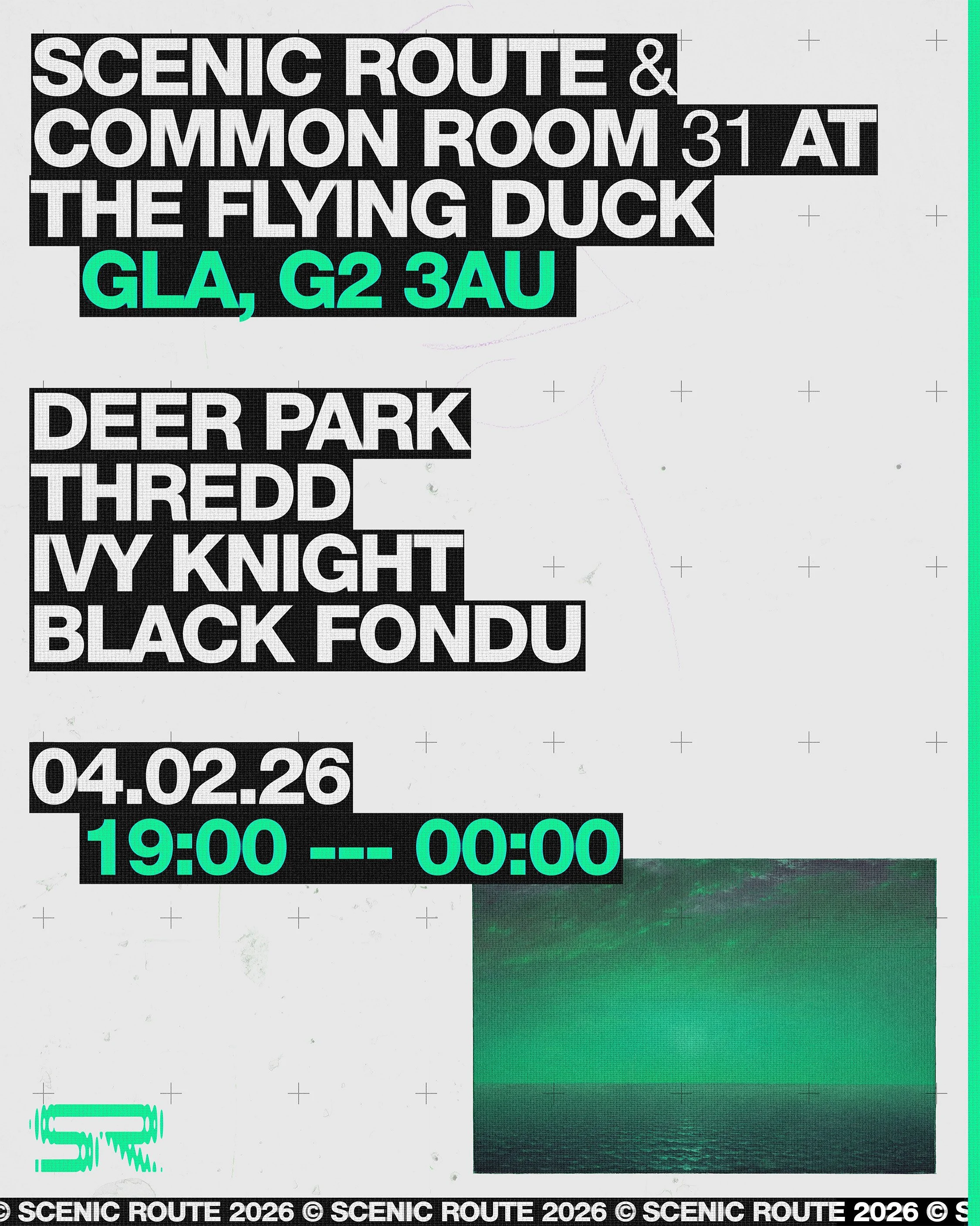 COMMON ROOM X SCENIC ROUTE