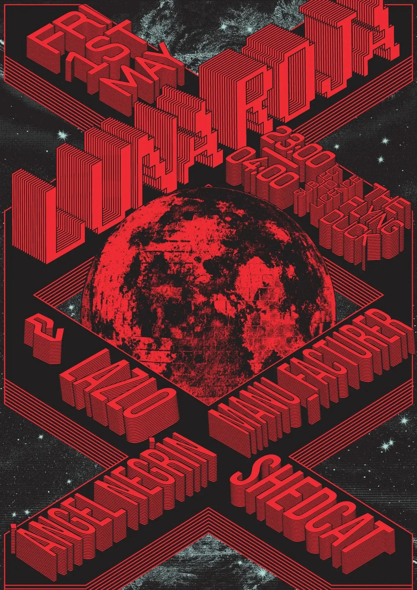 Luna Roja with LAZLO, manu_facturer, Ángel Negrín & Shedcat