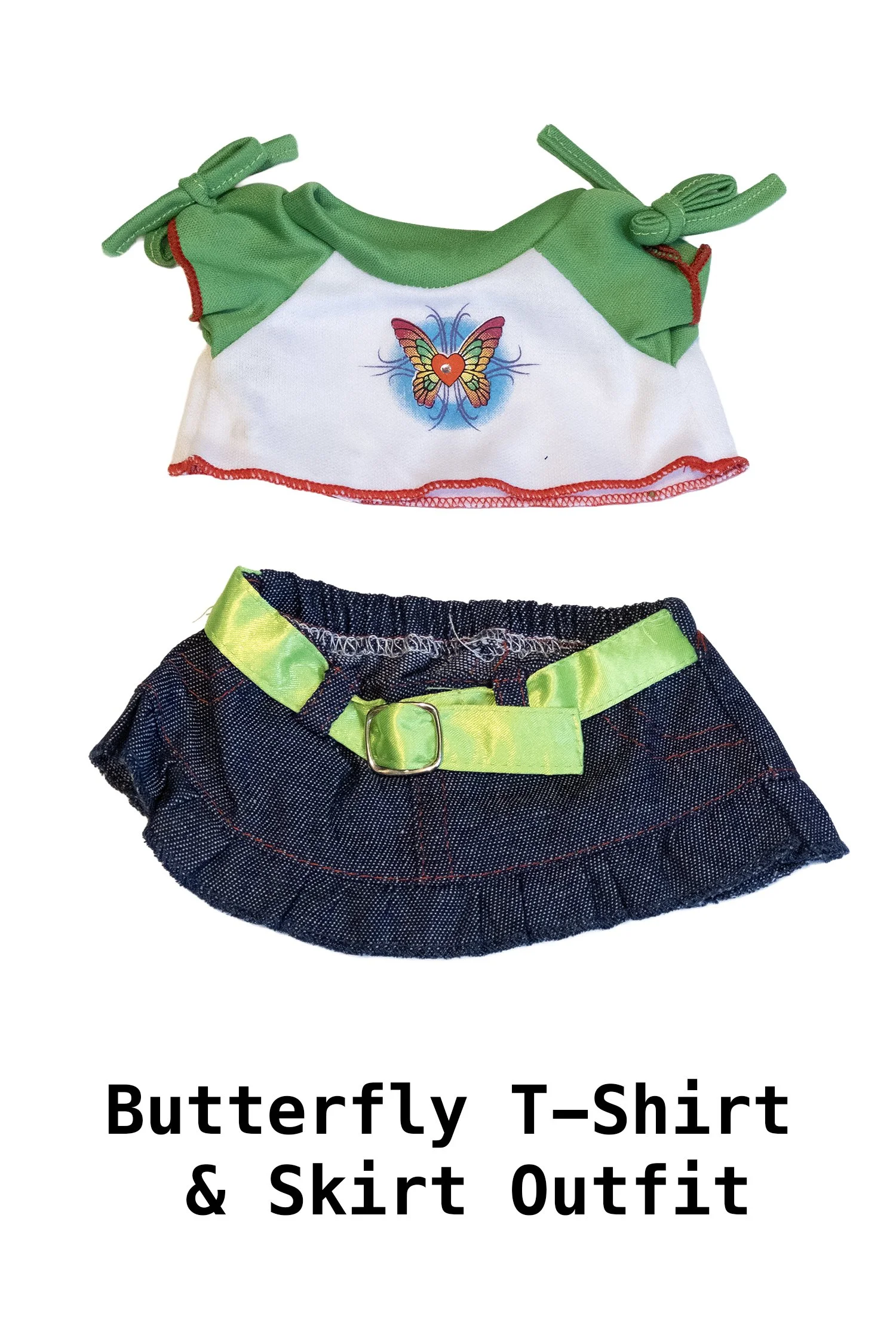 Build A Bear _ Bear Factory _ ICDS _ Butterfly T-Shirt & Skirt Outfit.jpeg