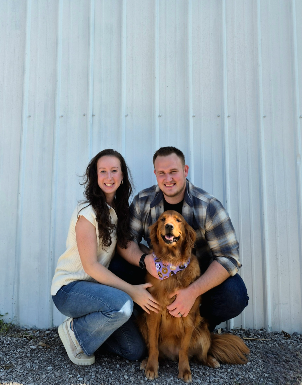 Dominic and Clare Field, husband-and-wife-owners of Timeless Timberworks Company Custom Woodworking