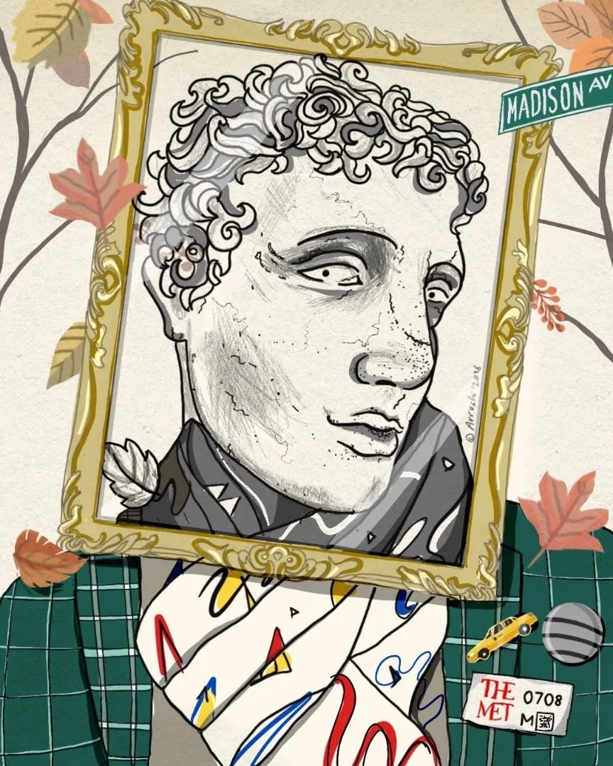 5. Upper East Side, home to some of the greatest art in the world &mdash; The Met, Guggenheim, @soi128 , and several awe-inspiring cultural institutions and galleries. 
.
.
.
#illustration #illustratorsoninstagram #themet #svanyc #svawesome #artistso