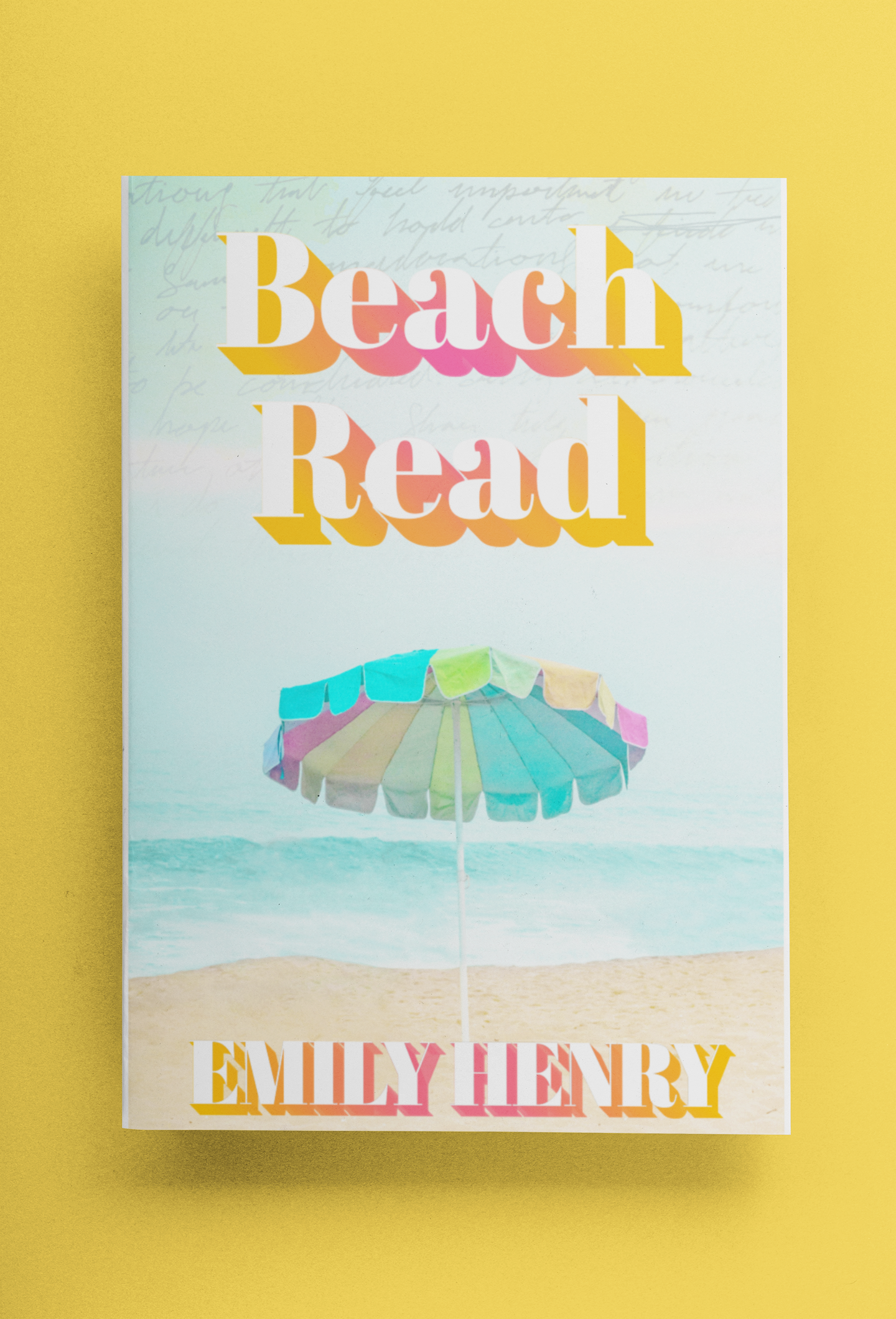 Beach Read by Emily Henry: Redesign