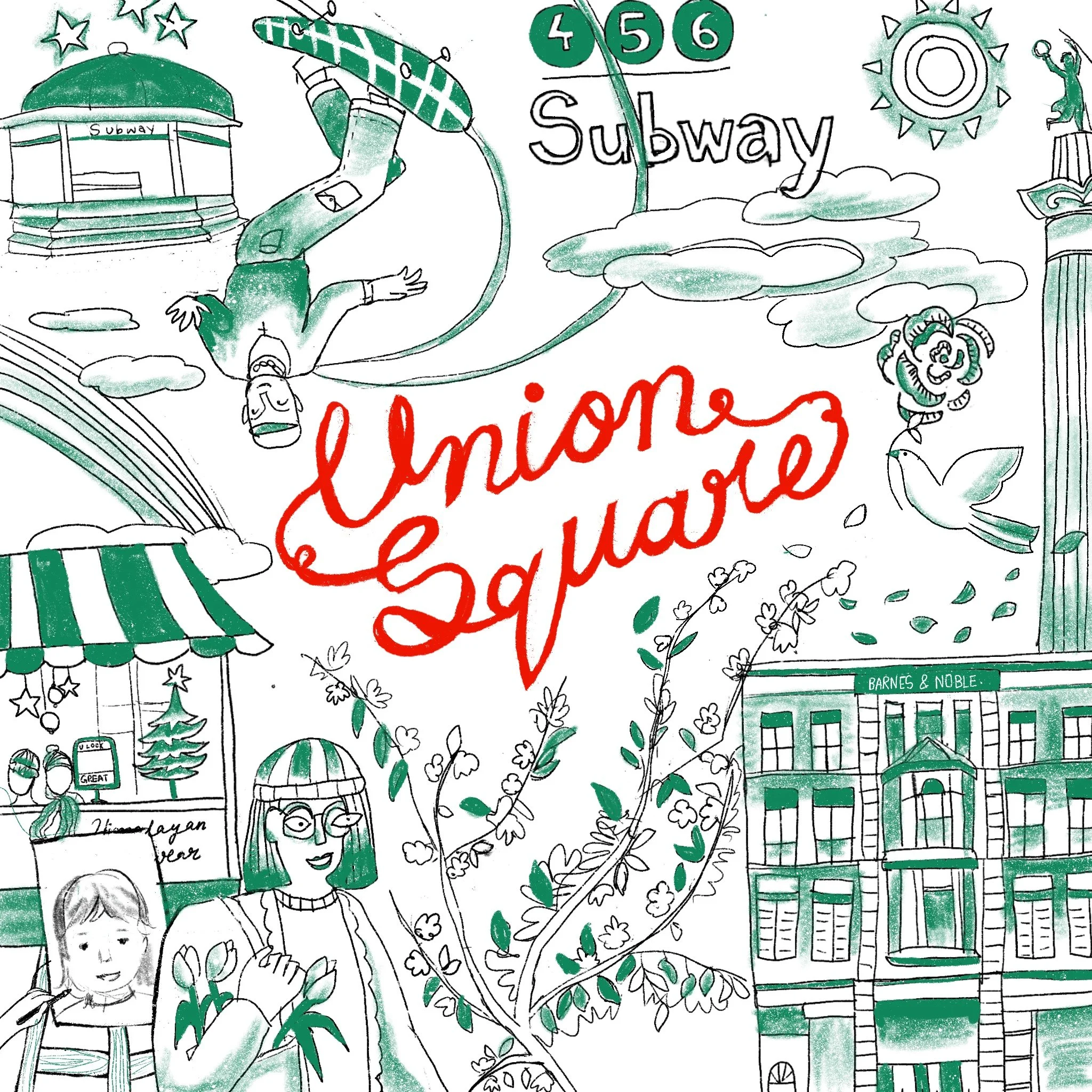 New York Neighborhood Series: Union Square