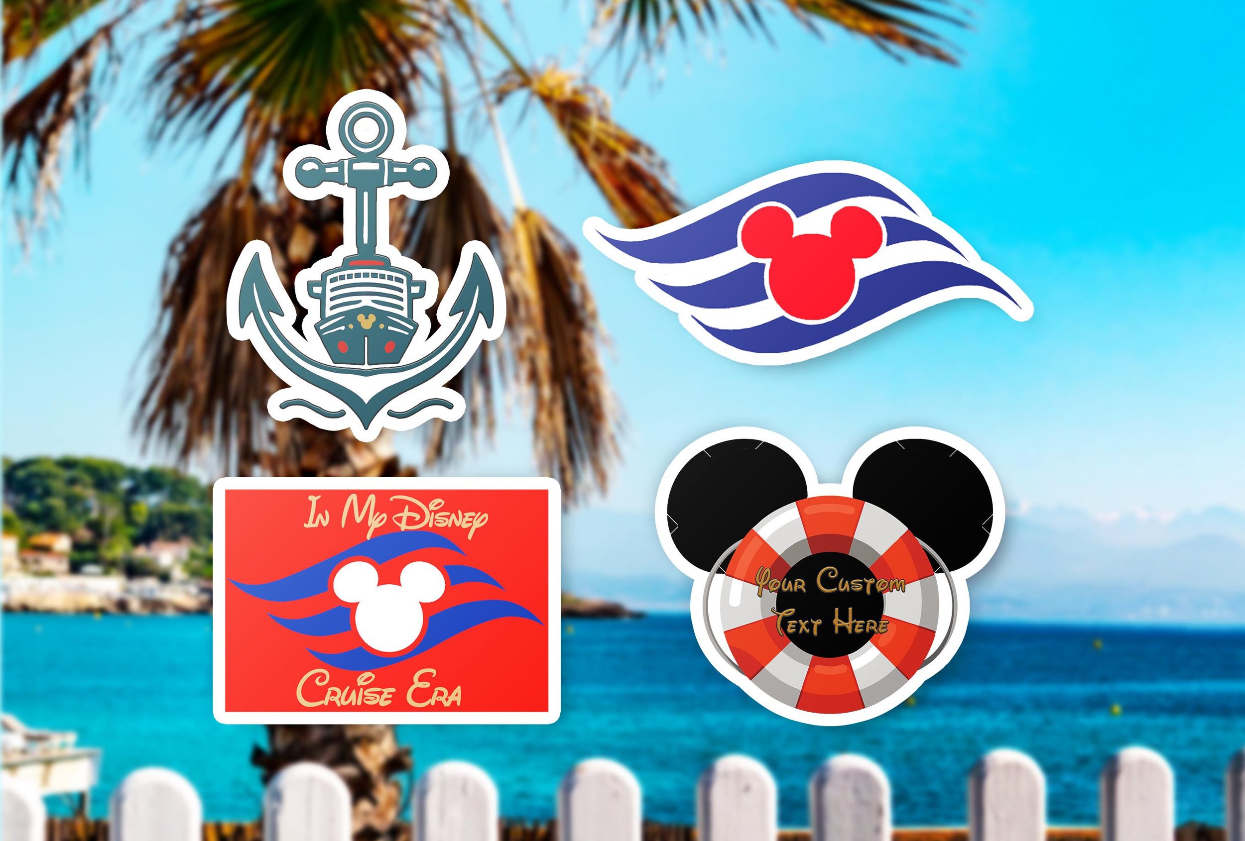 Customizable Disney Cruise Magnet Bundle