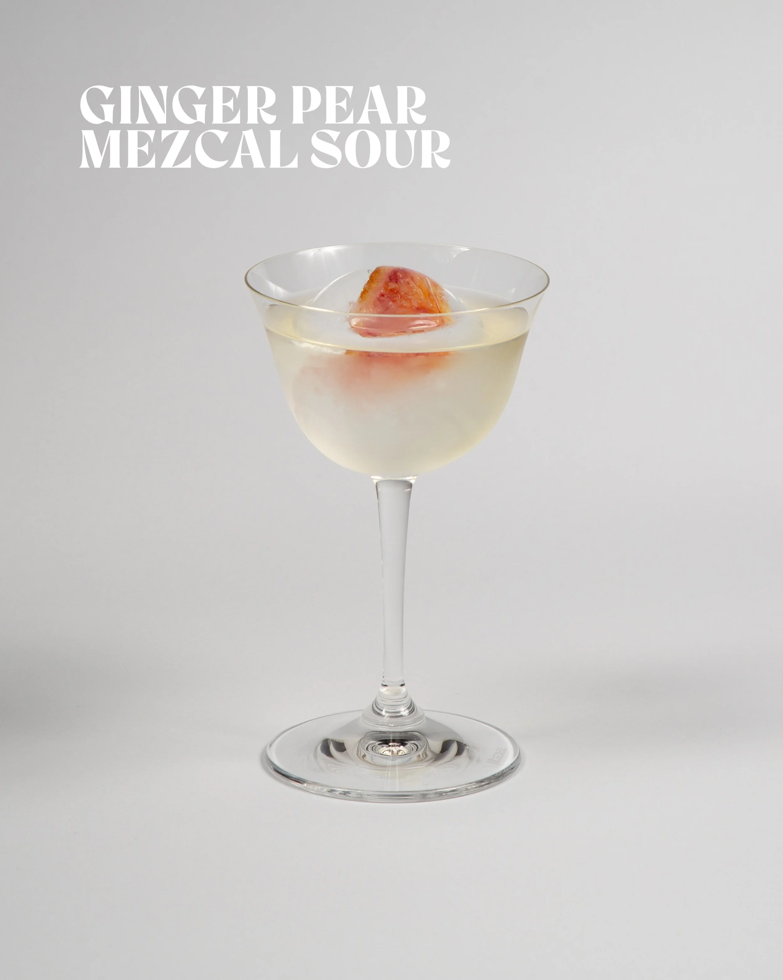 Ginger Pear Mezcal Sour 🍐

Smoky mezcal balanced with ripe pear, fresh lime and ginger liqueur. Bright citrus, soft sweetness and a warm finish.

Some combinations just work. This one has always been a crowd pleaser.

Mezcal &middot; Pear &middot; L