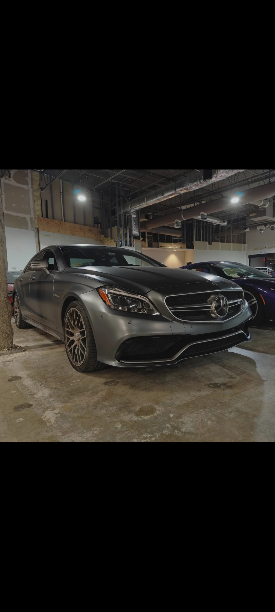 Bumper Repair on CLS 63 AMGS at ProFilm PPF